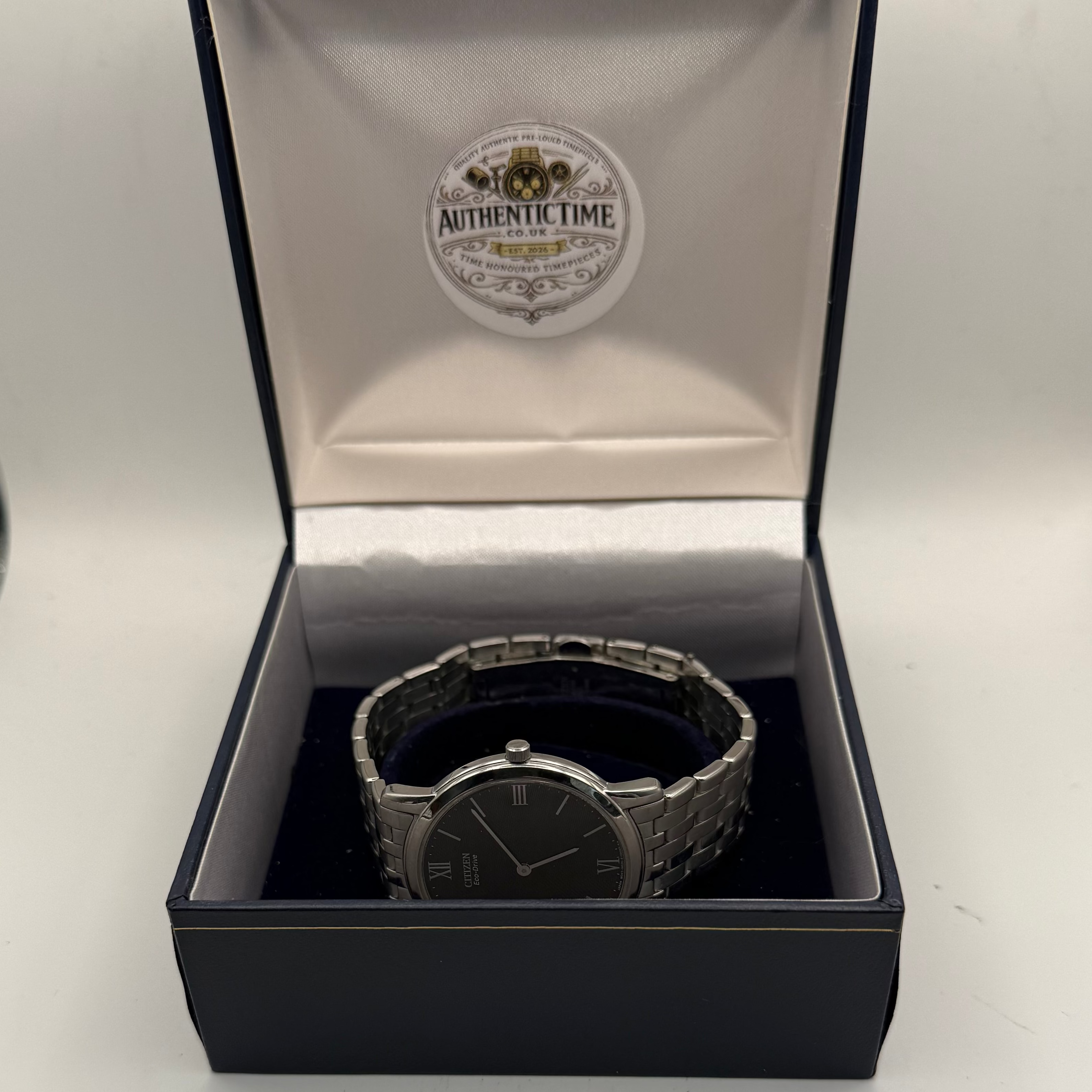 Citizen Eco-Drive G820 Slim Dress Watch – Black Dial – Sapphire Crystal- £89.99
