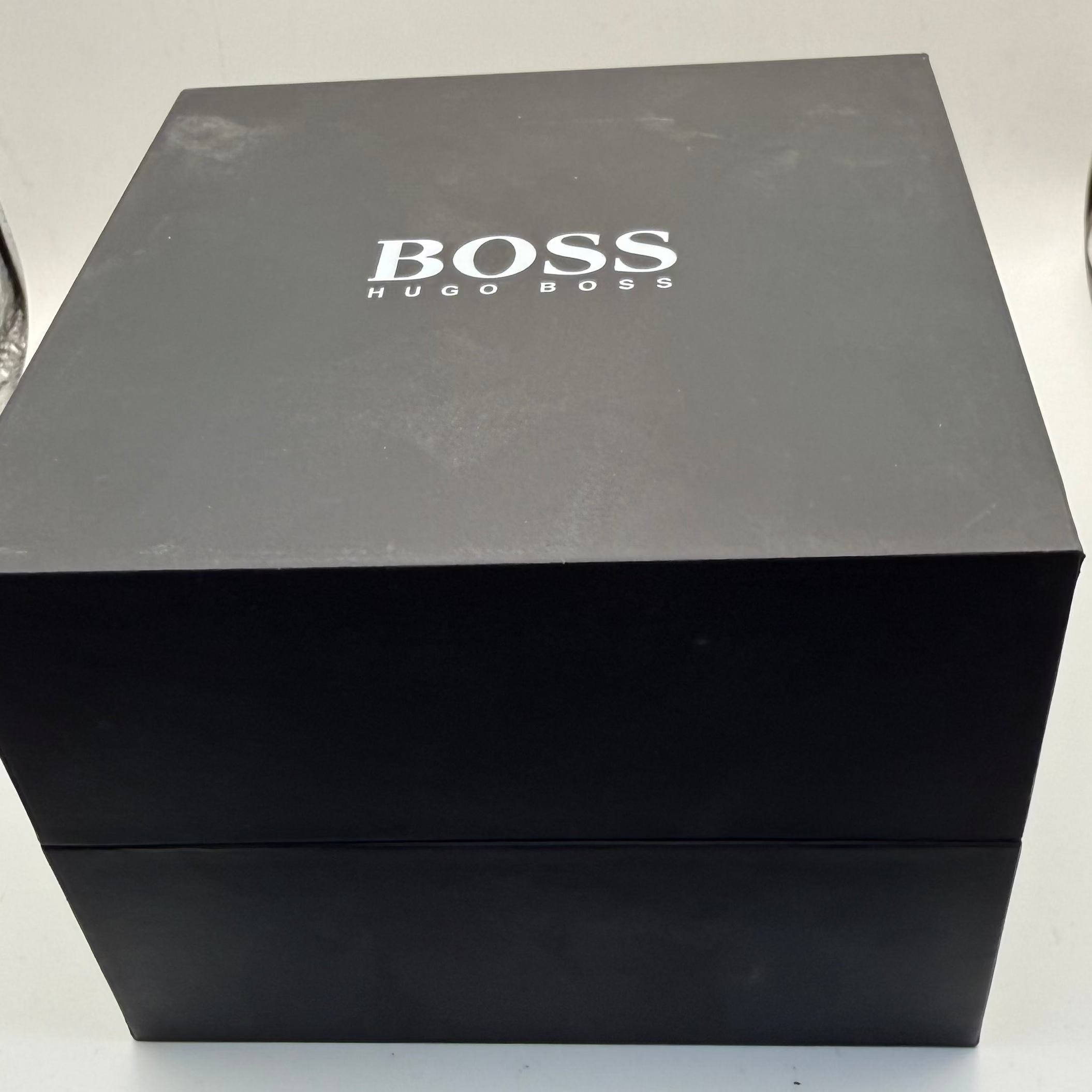 Hugo Boss BOSS Stainless Steel Black Dial Date Watch- £64.95