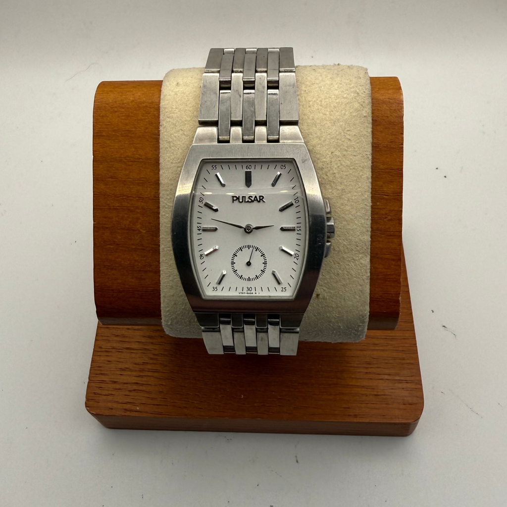 Pulsar Tonneau Small Seconds – Silver Dial- £44.99