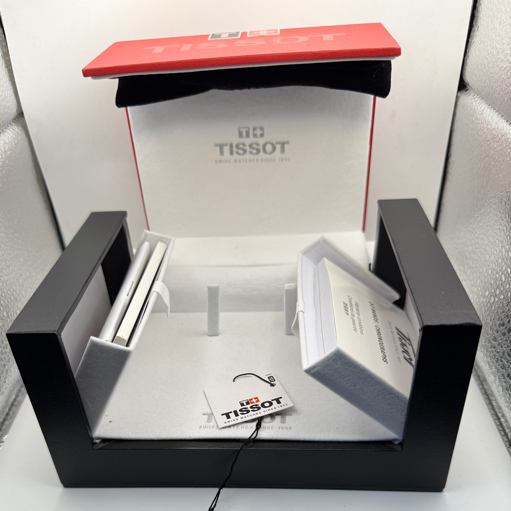 Tissot 1853 Chronograph Stainless Steel 41mm – Silver Dial – Full Set- £229.00