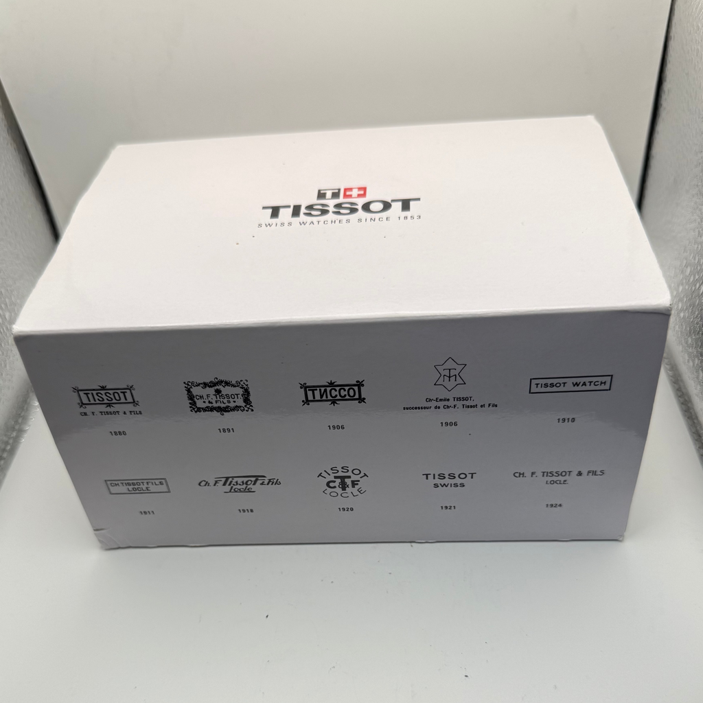 Tissot 1853 Chronograph Stainless Steel 41mm – Silver Dial – Full Set- £229.00