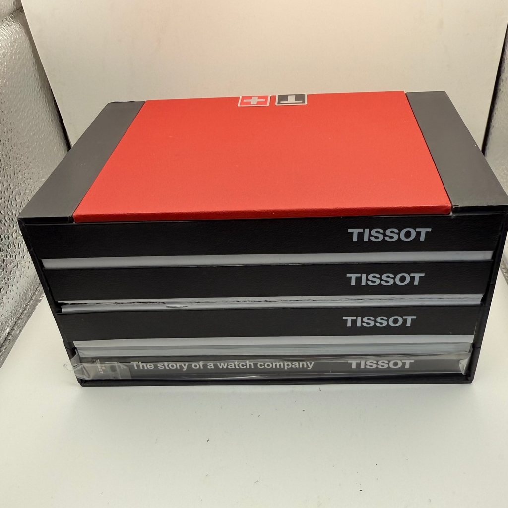 Tissot 1853 Chronograph Stainless Steel 41mm – Silver Dial – Full Set- £229.00