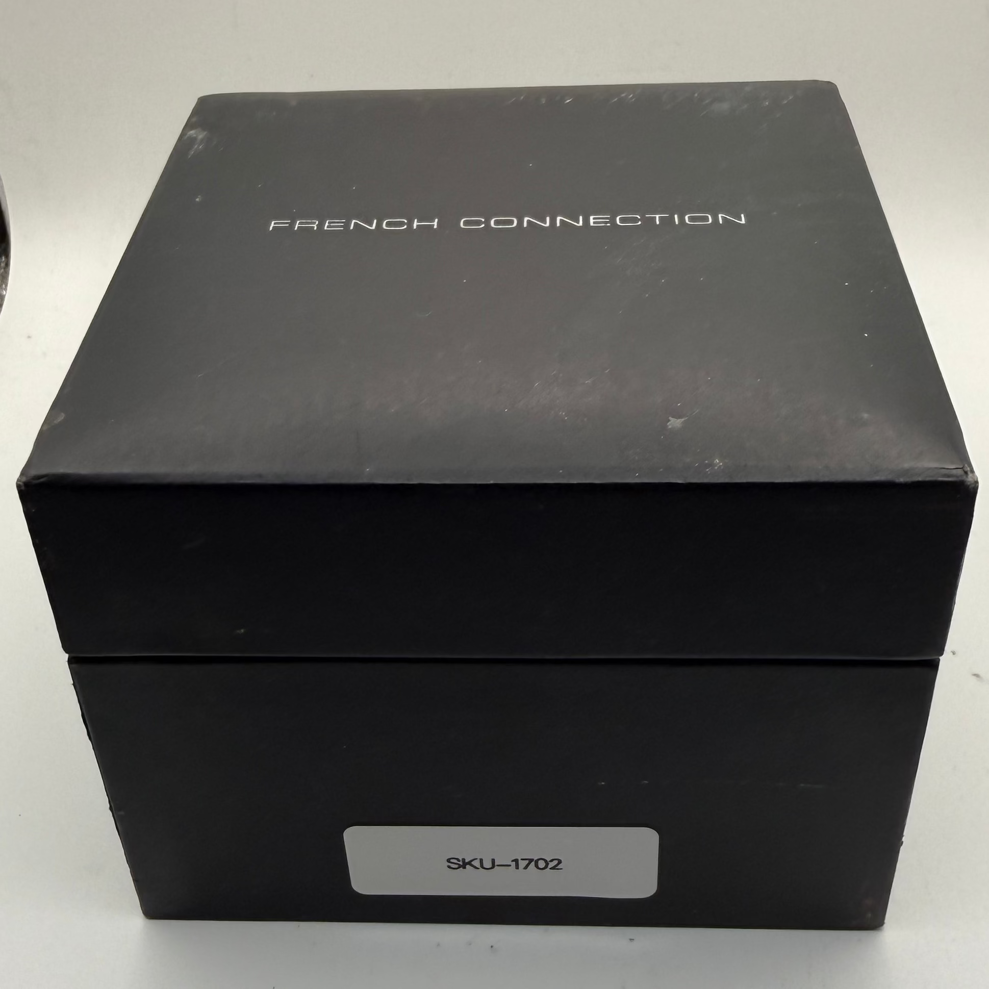 French Connection Ladies Crystal Dial Watch – Silver Stainless Steel – Sub Dial – Boxed- £30.00