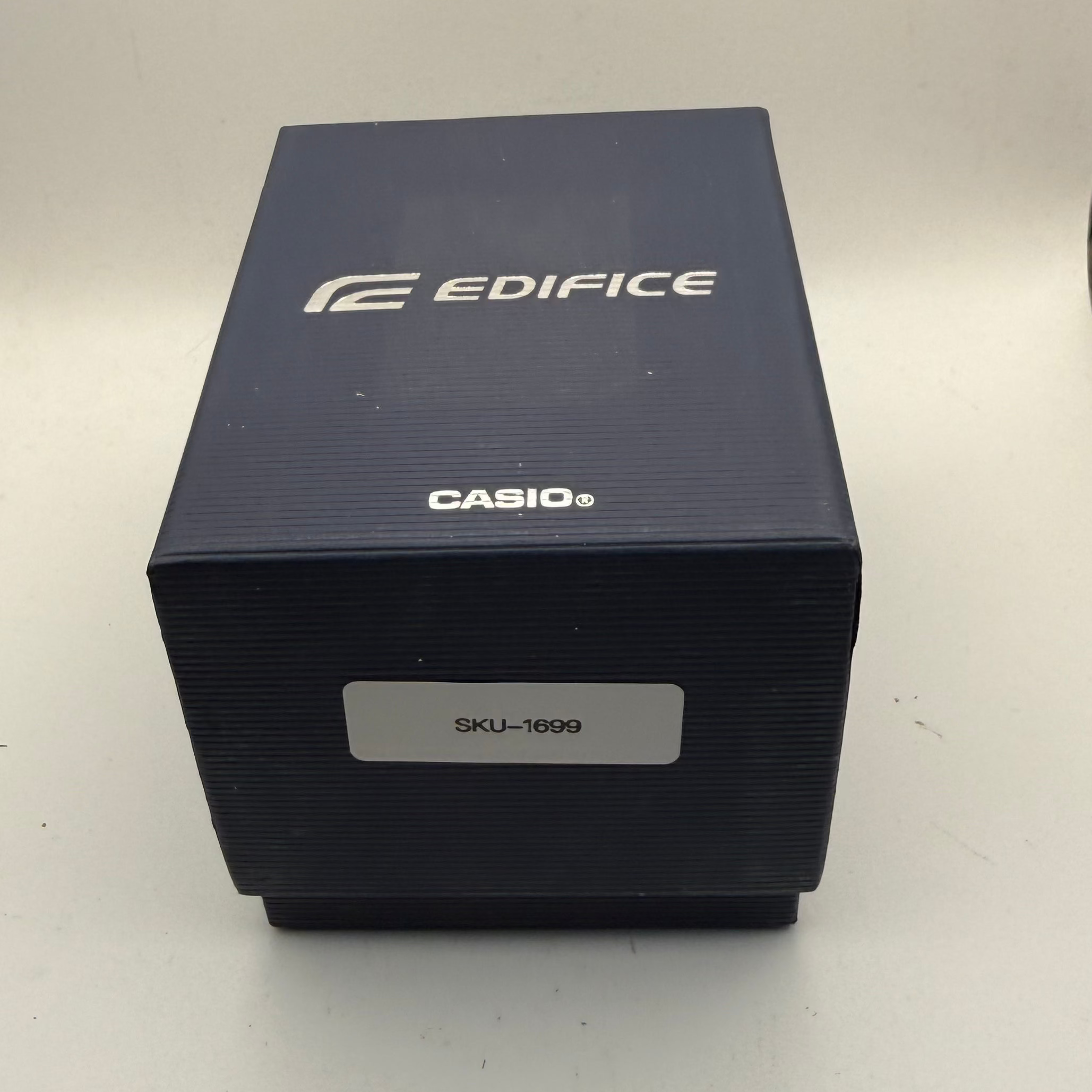 Casio Edifice Chronograph EF-503 Stainless Steel Watch – Date – Full Set- £45.00