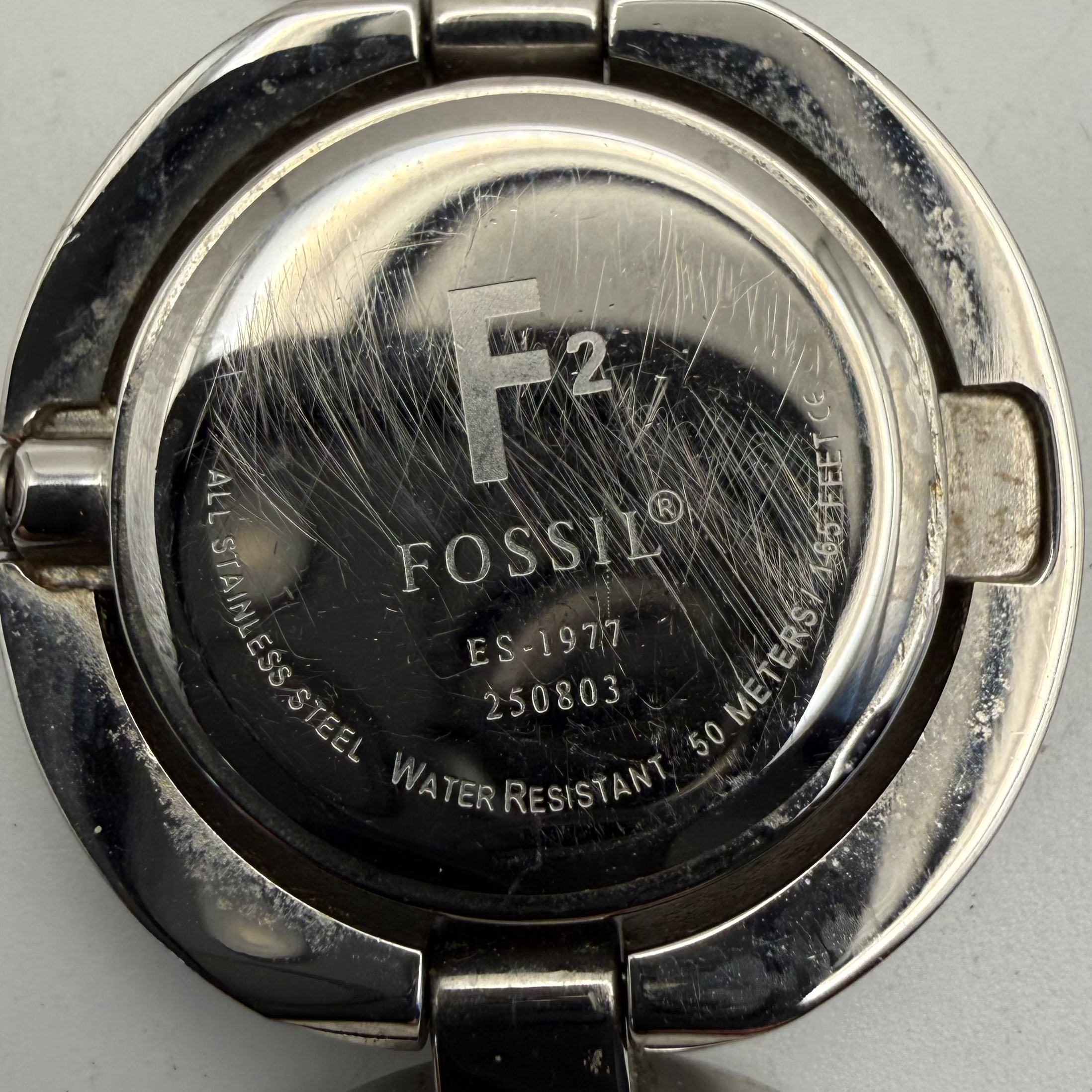 Fossil Ladies Bracelet Watch ES1977 White Dial – Pre Loved Elegant Dress Watch- £30.00