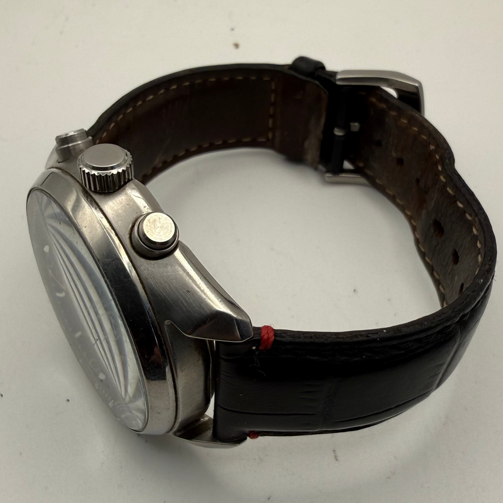 Citizen Eco-Drive B612 Chronograph Tachymeter Men’s Watch – Black Dial- £90.00