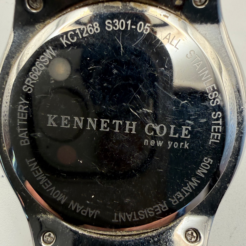 Kenneth Cole New York KC1268 Men’s Watch – Black Dial | Date | Stainless Steel Case- £30.00