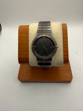 Seiko Quartz 7432-0040 Vintage Black & Gold Patina Watch- £35.00