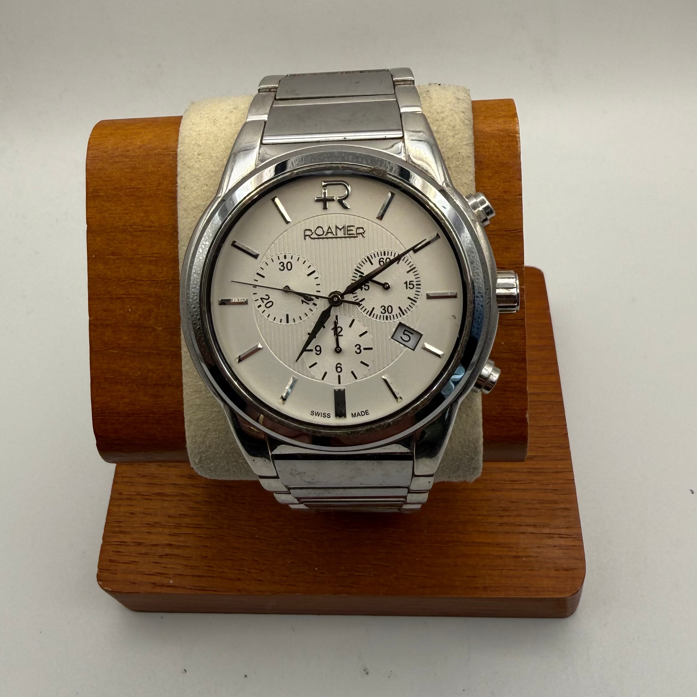 Roamer 1888 Swiss Elegance Chronograph Watch – 46.5mm- £90.00