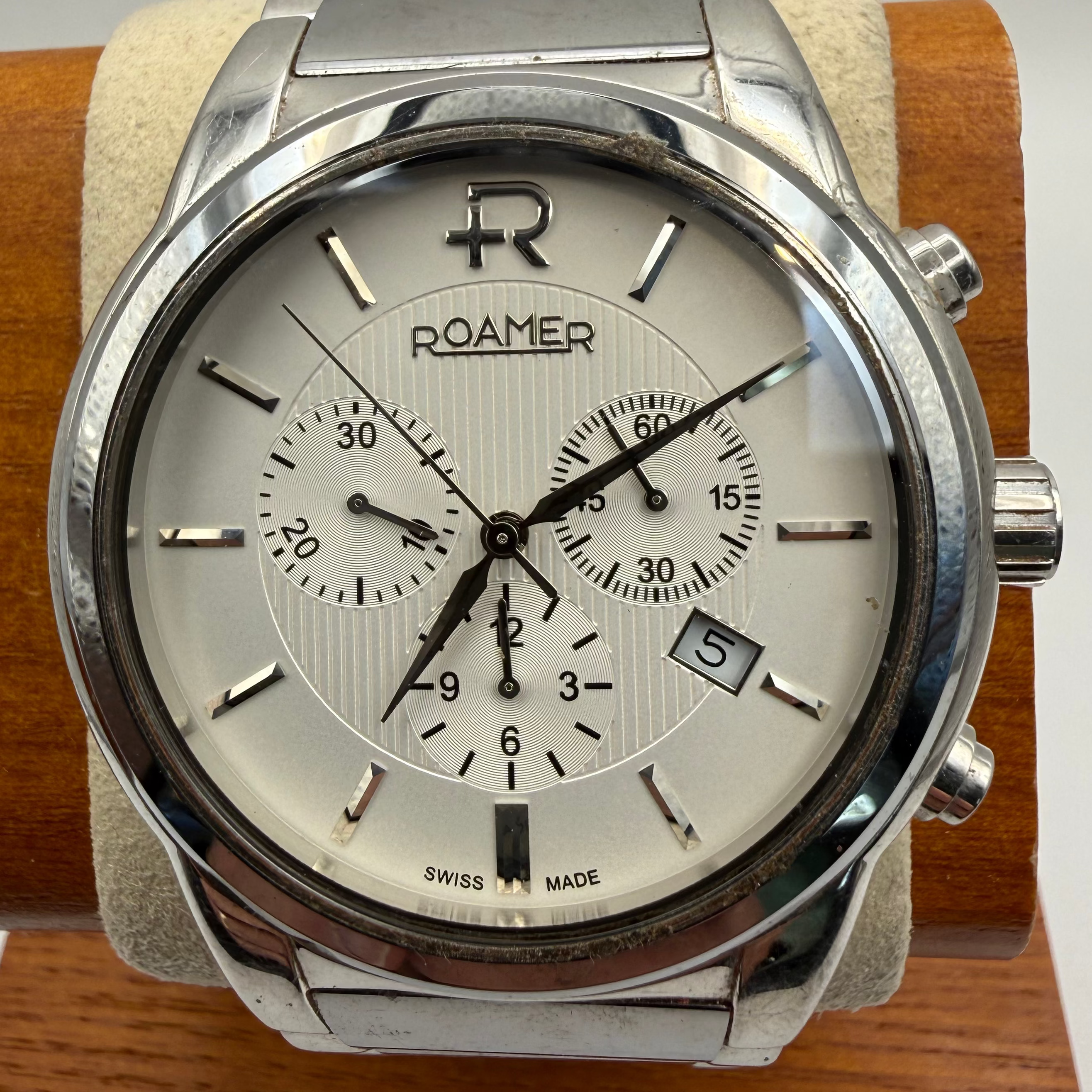 Roamer 1888 Swiss Elegance Chronograph Watch – 46.5mm- £90.00