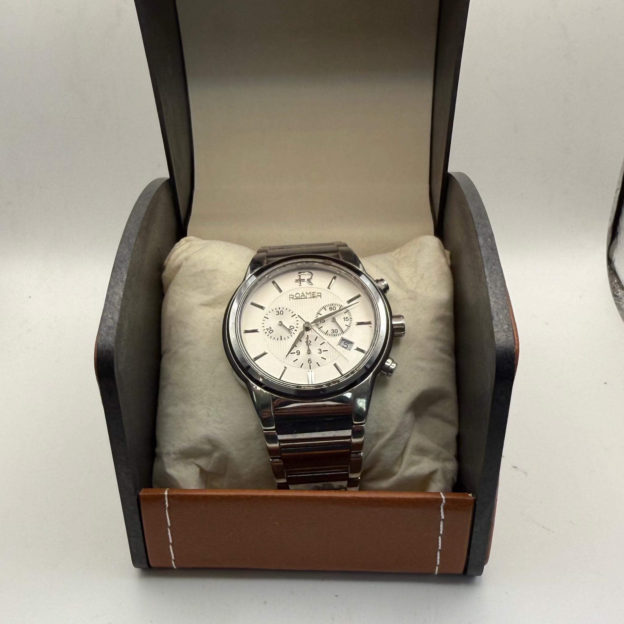 Roamer 1888 Swiss Elegance Chronograph Watch – 46.5mm- £90.00