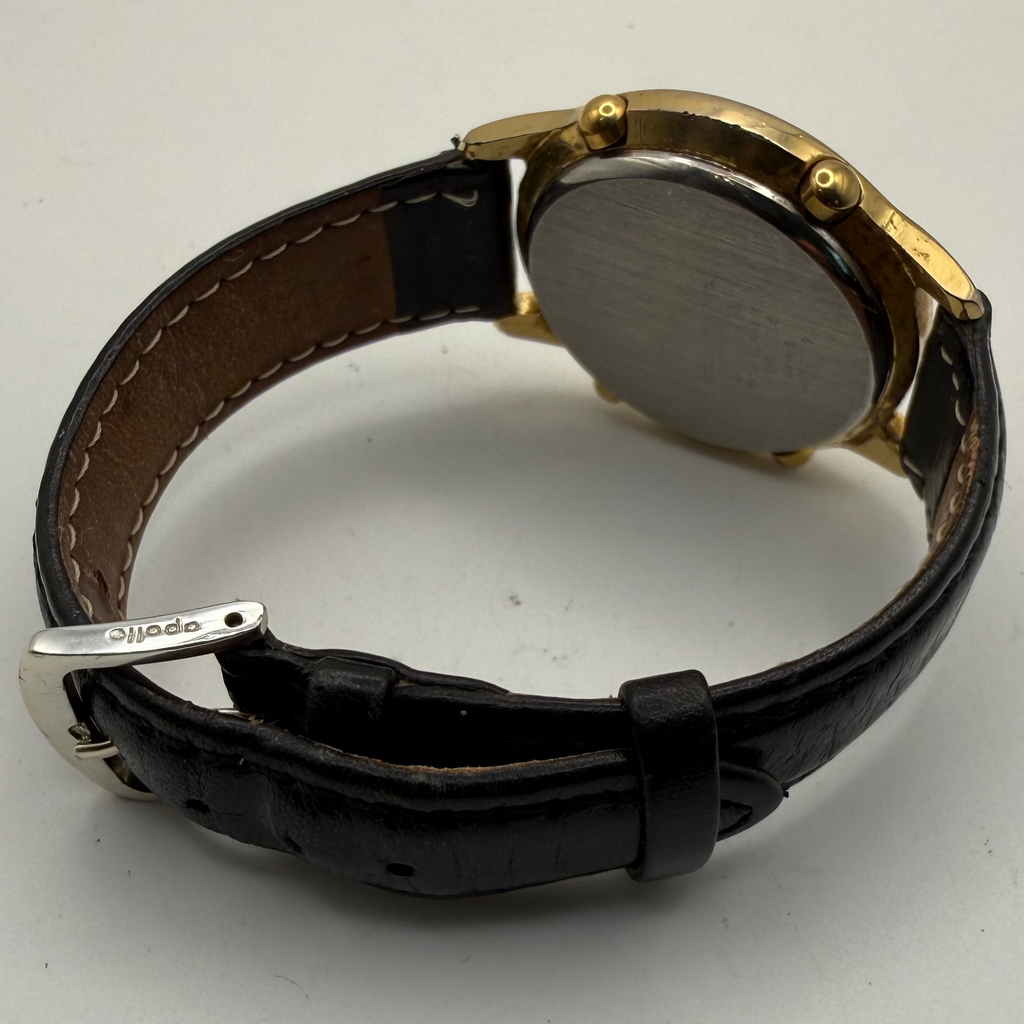 Citizen Quartz Alarm Chronograph 6850-G82089 Vintage Gold Tone – April 1996- £50.00