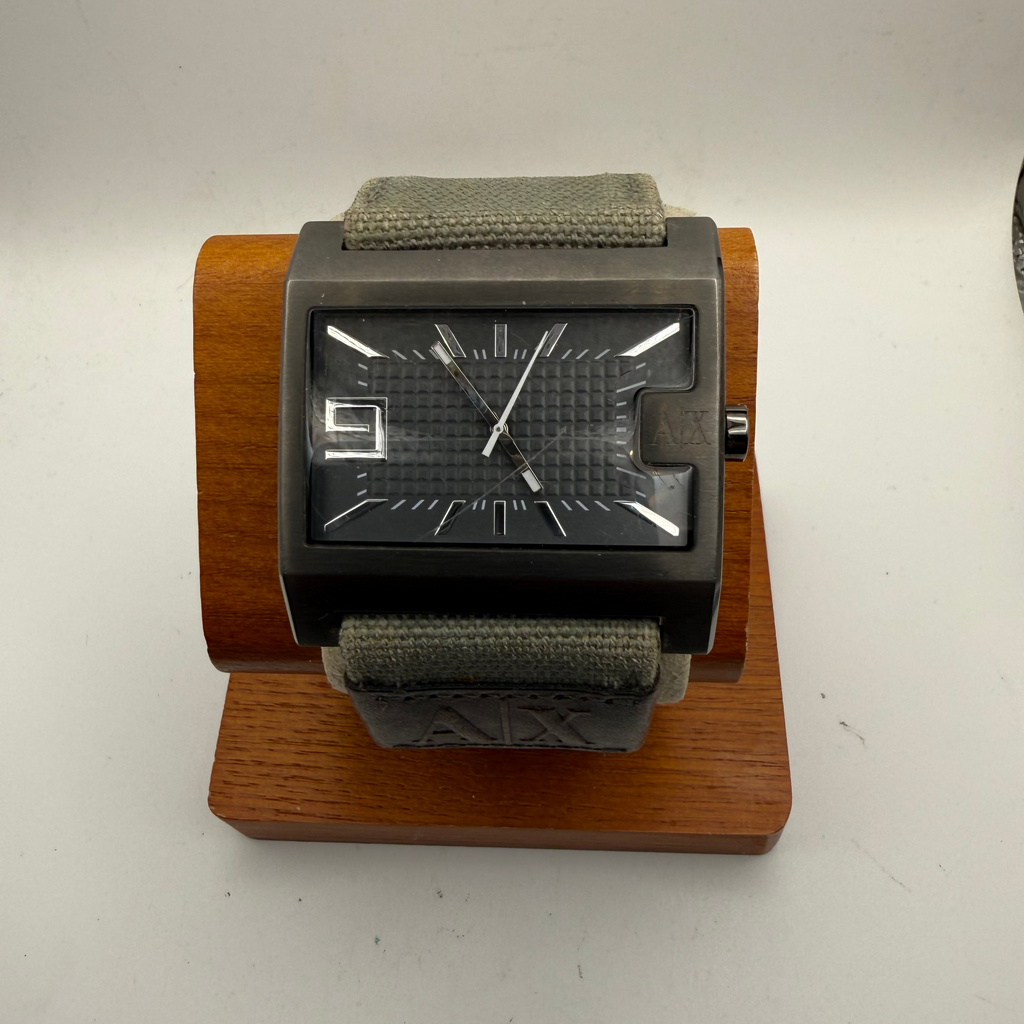 Armani Exchange AX1161 Oversize Watch 48.5mm – Military Canvas Strap- £40.00