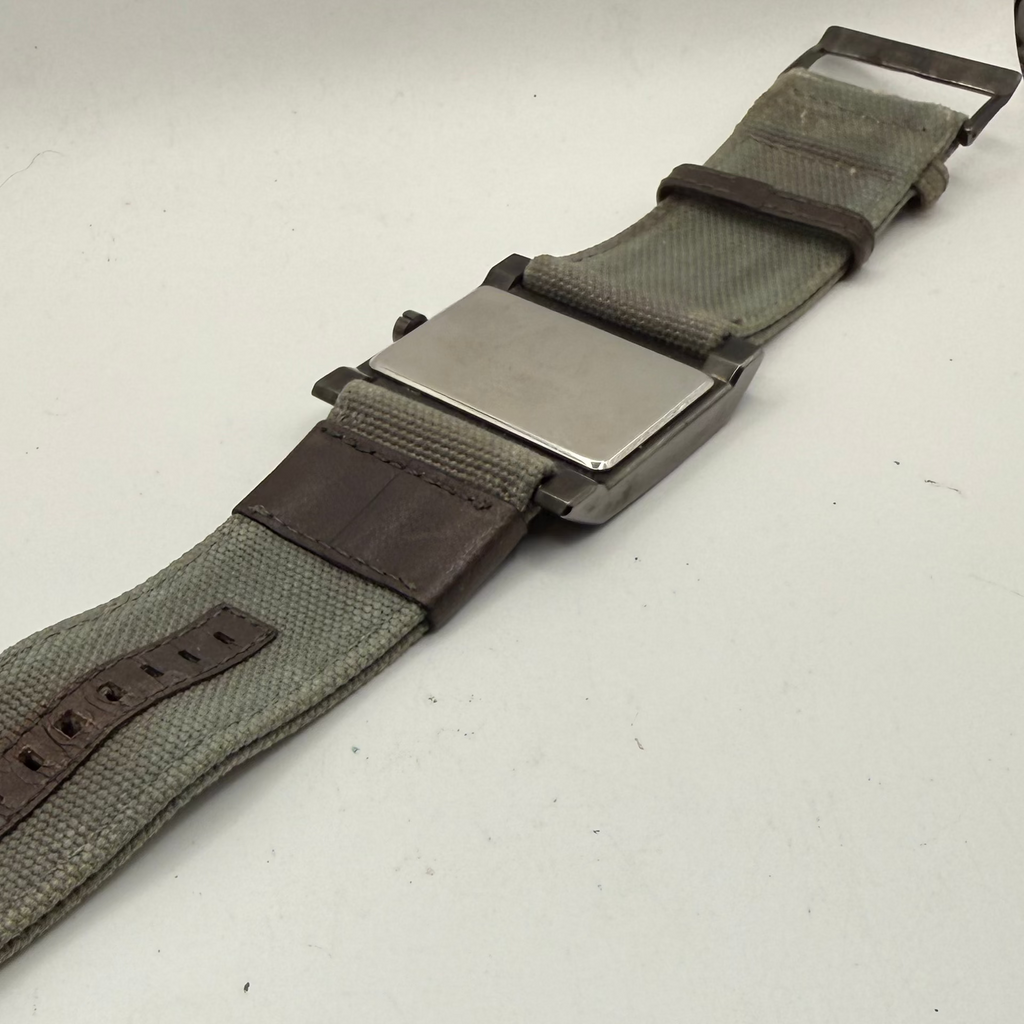 Armani Exchange AX1161 Oversize Watch 48.5mm – Military Canvas Strap- £40.00
