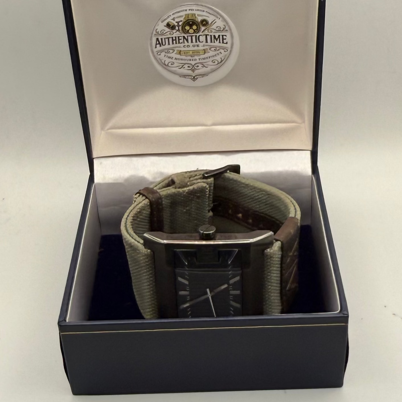 Armani Exchange AX1161 Oversize Watch 48.5mm – Military Canvas Strap- £40.00