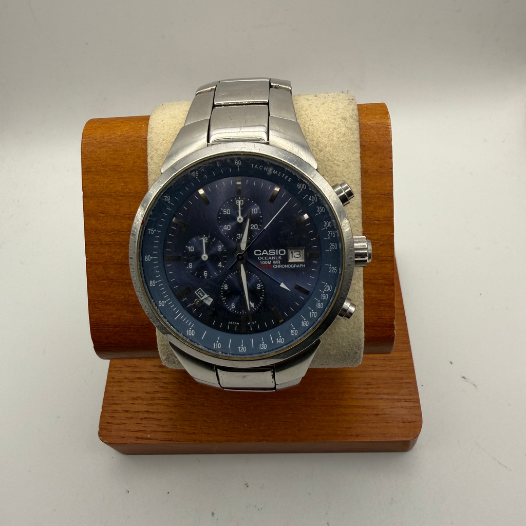 Casio Oceanus OC-601 Chronograph Blue Dial- £70.00