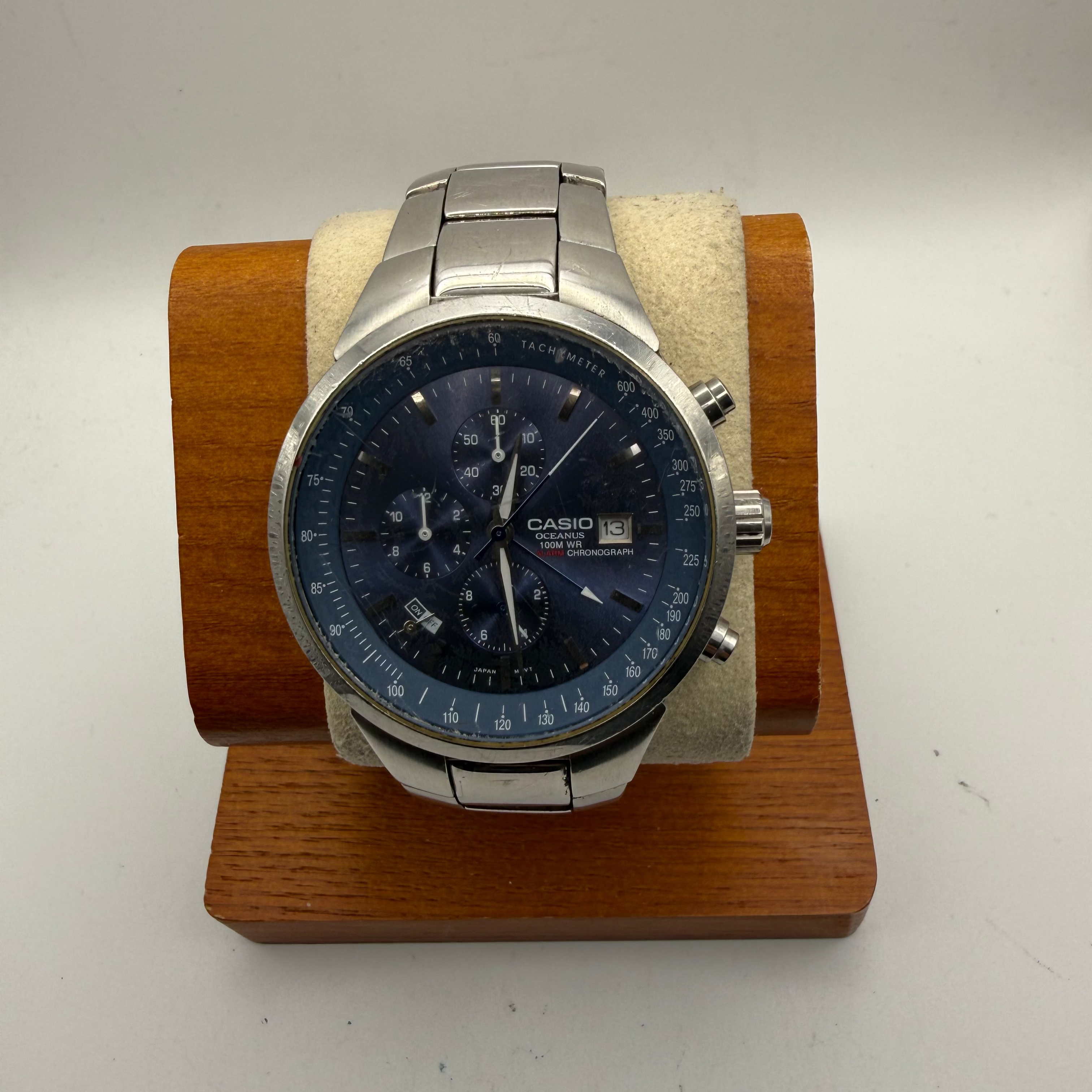 Casio Oceanus OC-601 Chronograph Blue Dial- £70.00