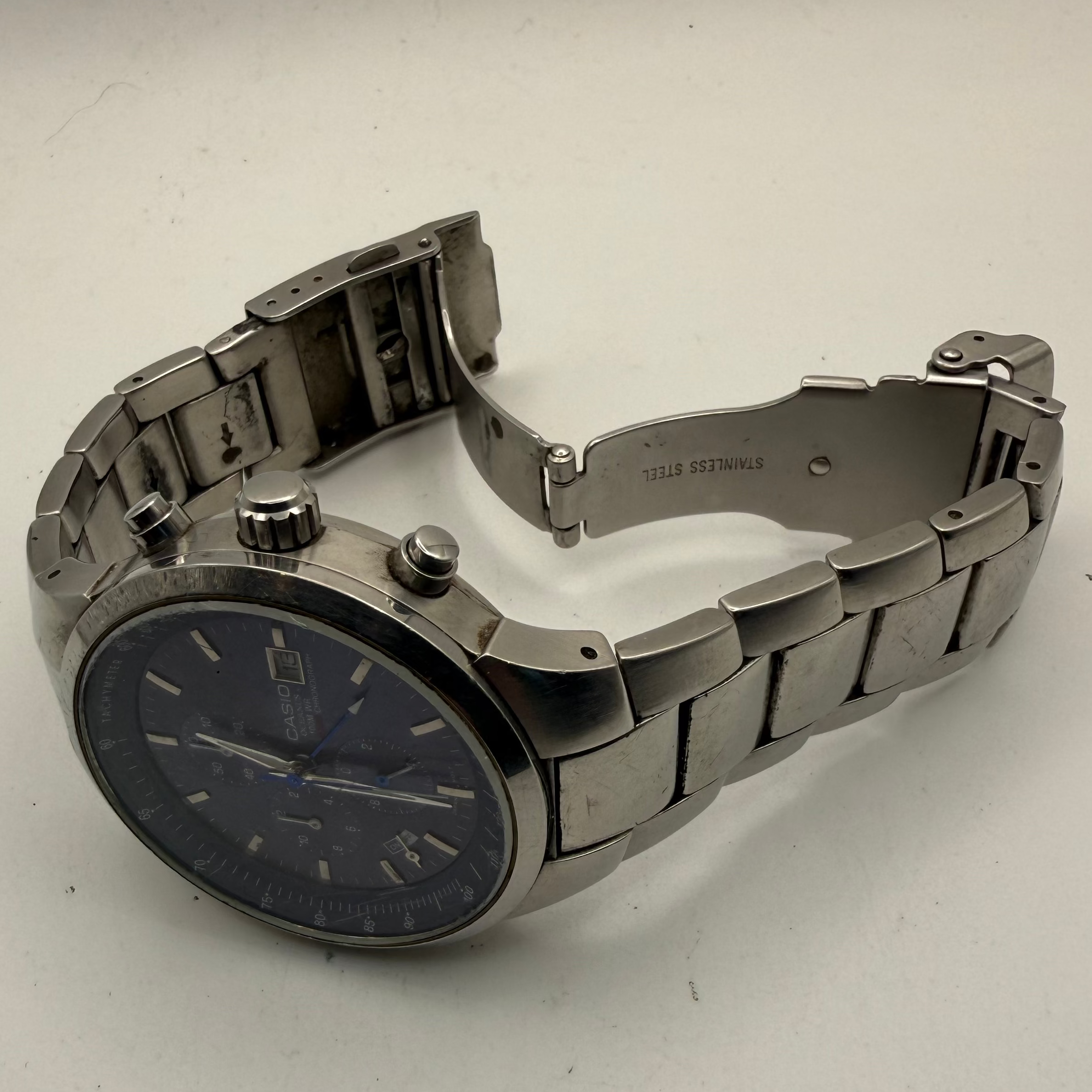 Casio Oceanus OC-601 Chronograph Blue Dial- £70.00