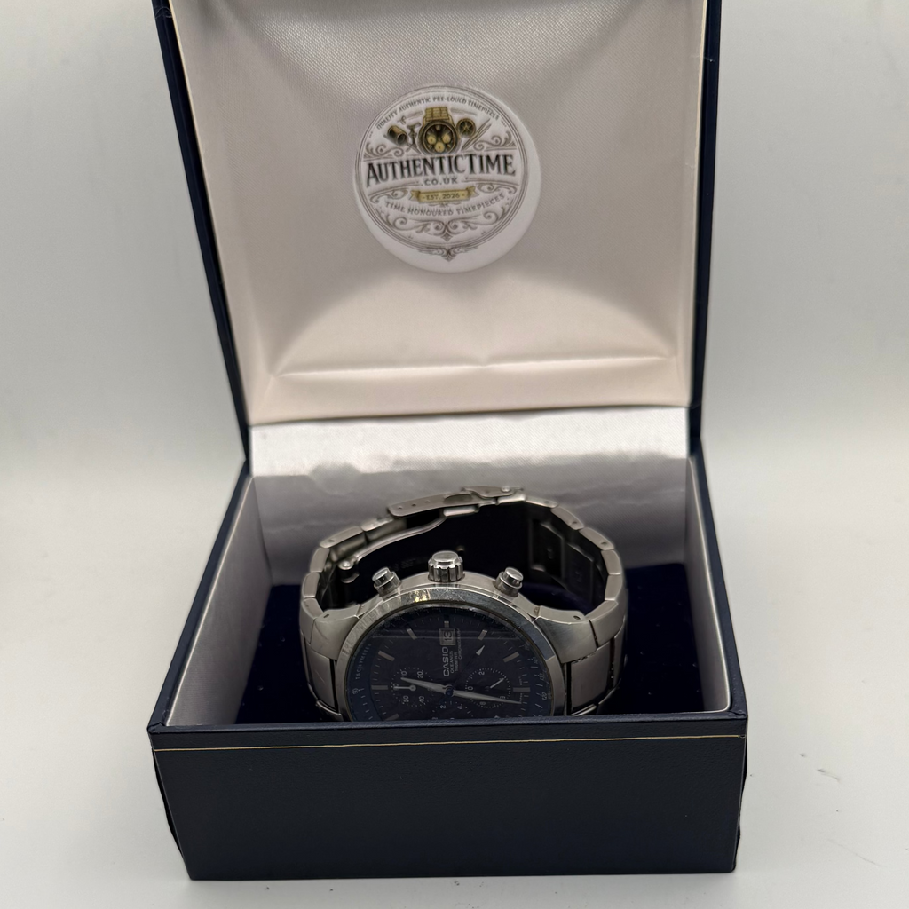 Casio Oceanus OC-601 Chronograph Blue Dial- £70.00