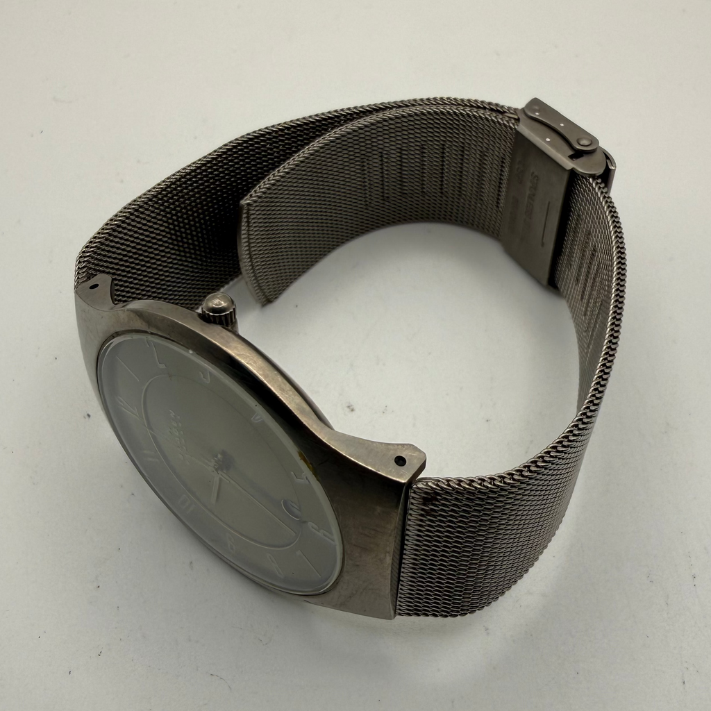 Skagen Denmark 233XLTTN Titanium Mesh Bracelet Watch – Pre-Loved- £40.00