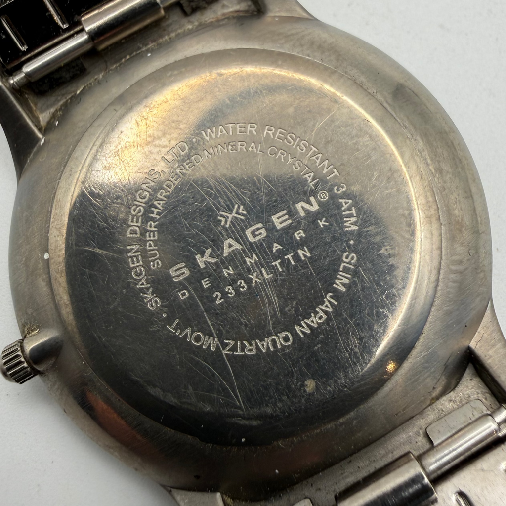 Skagen Denmark 233XLTTN Titanium Mesh Bracelet Watch – Pre-Loved- £40.00