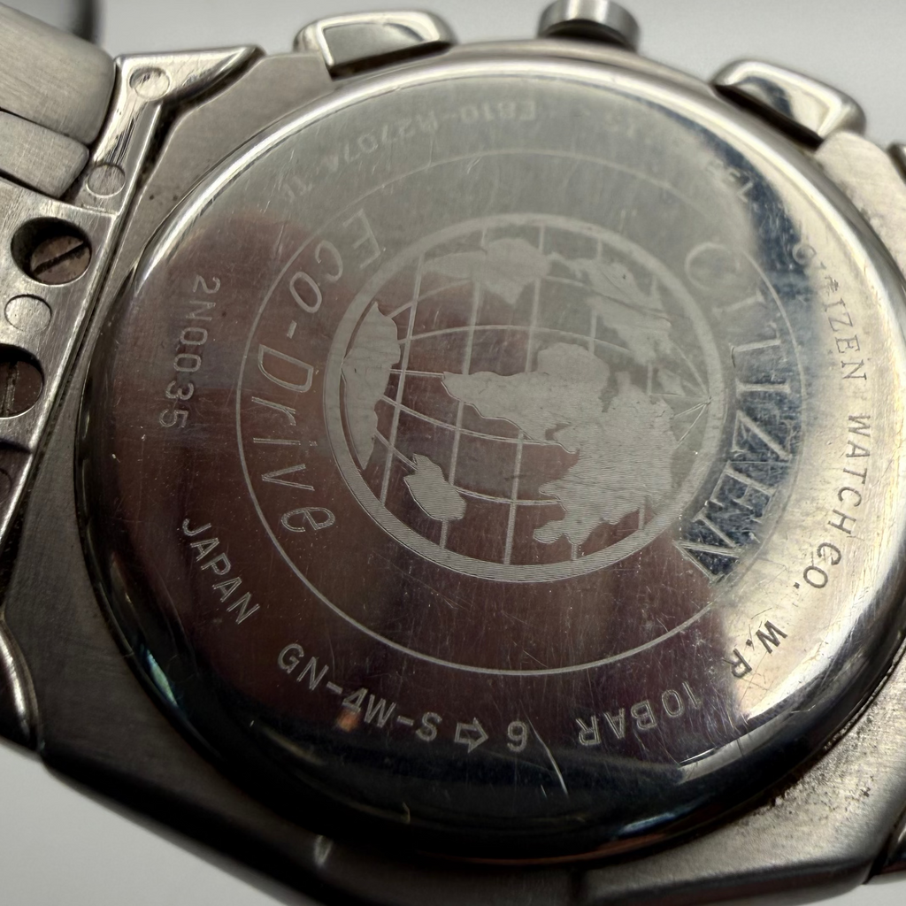 Citizen Eco-Drive Perpetual Calendar WR100 Men’s Watch – Model E810-H47871 – Black Dial- £90.00