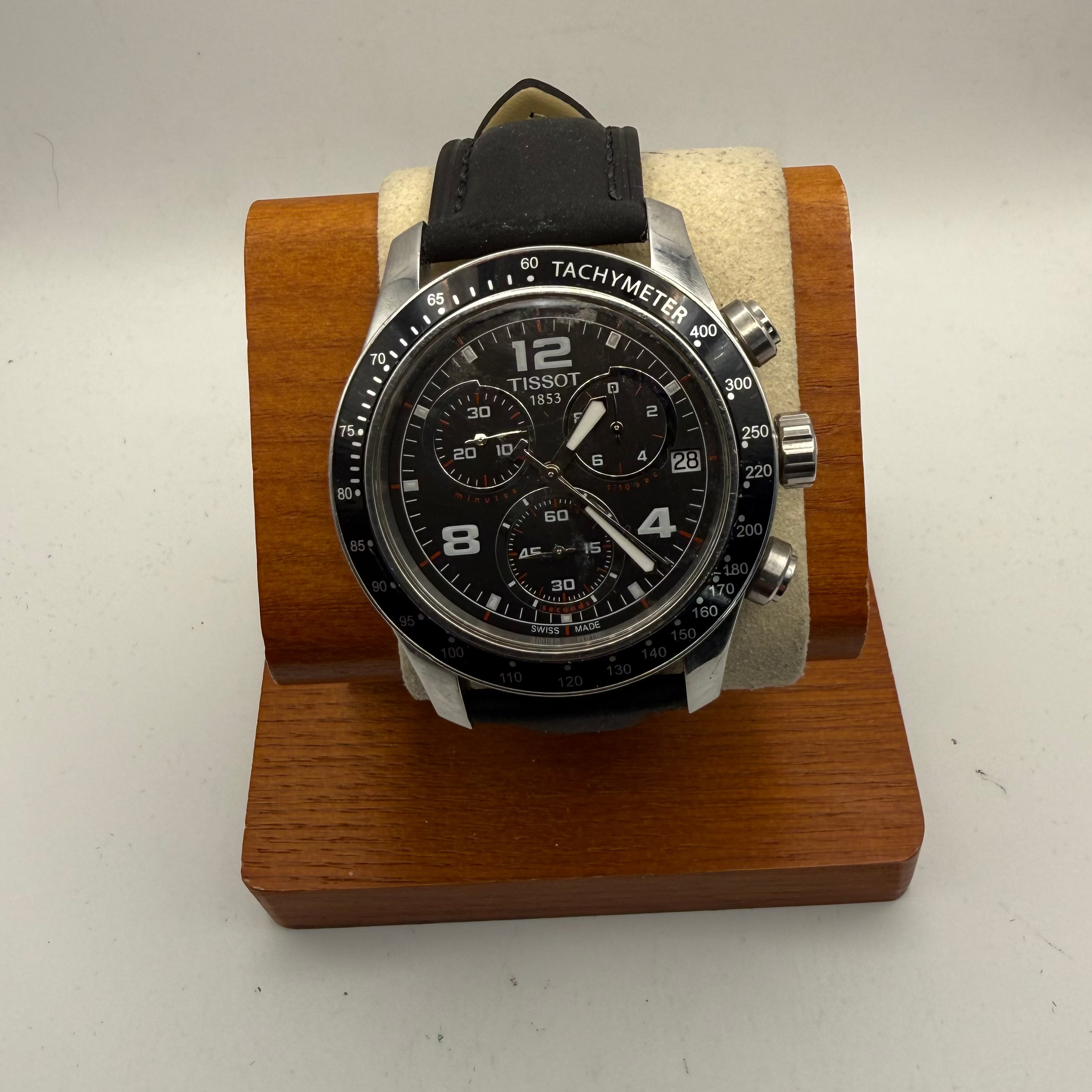 Tissot Chronograph Tachymeter Black Dial - £220.00