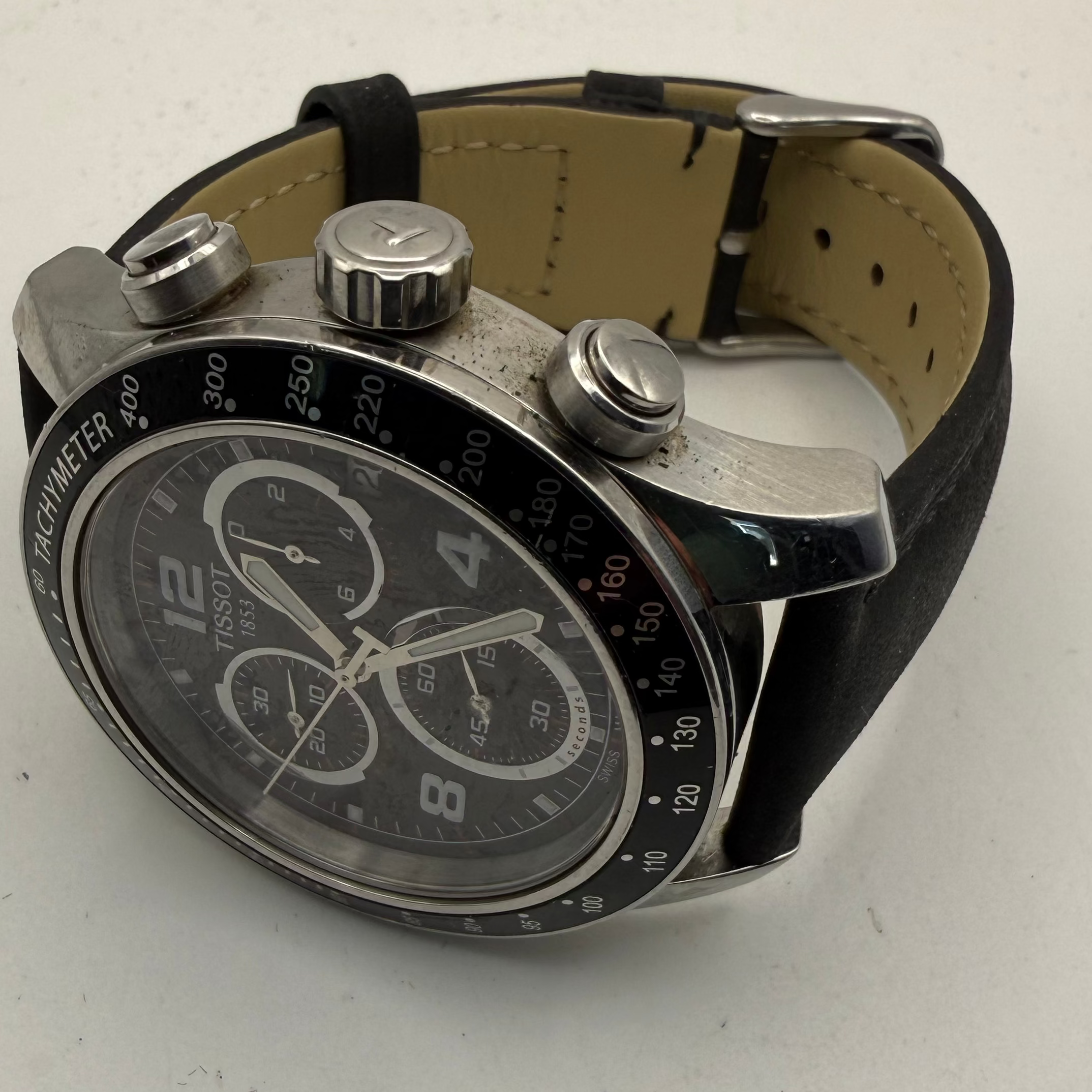 Tissot Chronograph Tachymeter Black Dial - £220.00