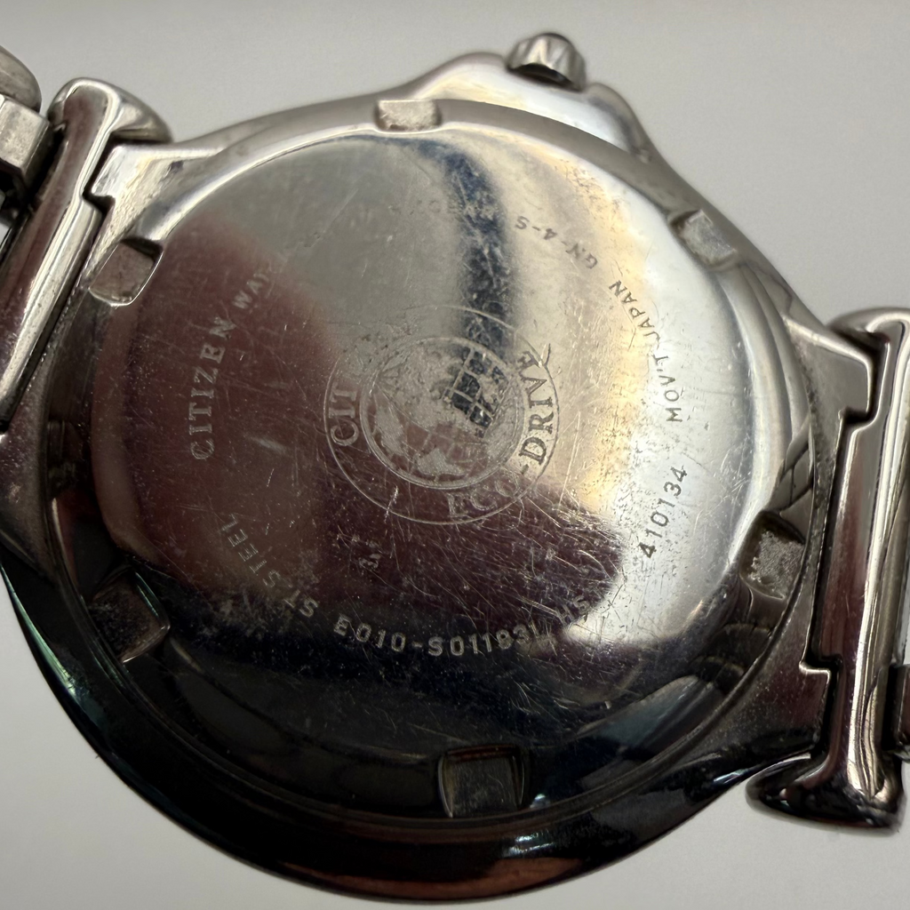 Citizen Eco-Drive Ladies WR100 Date Watch Silver Tone Bracelet (Fully Tested and Working)- £40.00