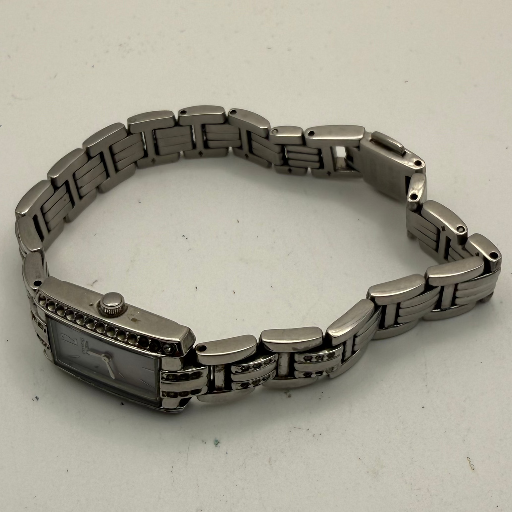 Citizen Eco-Drive Ladies Rectangular Bracelet Watch Mother of Pearl Dial (Fully Tested and Working)- £40.00