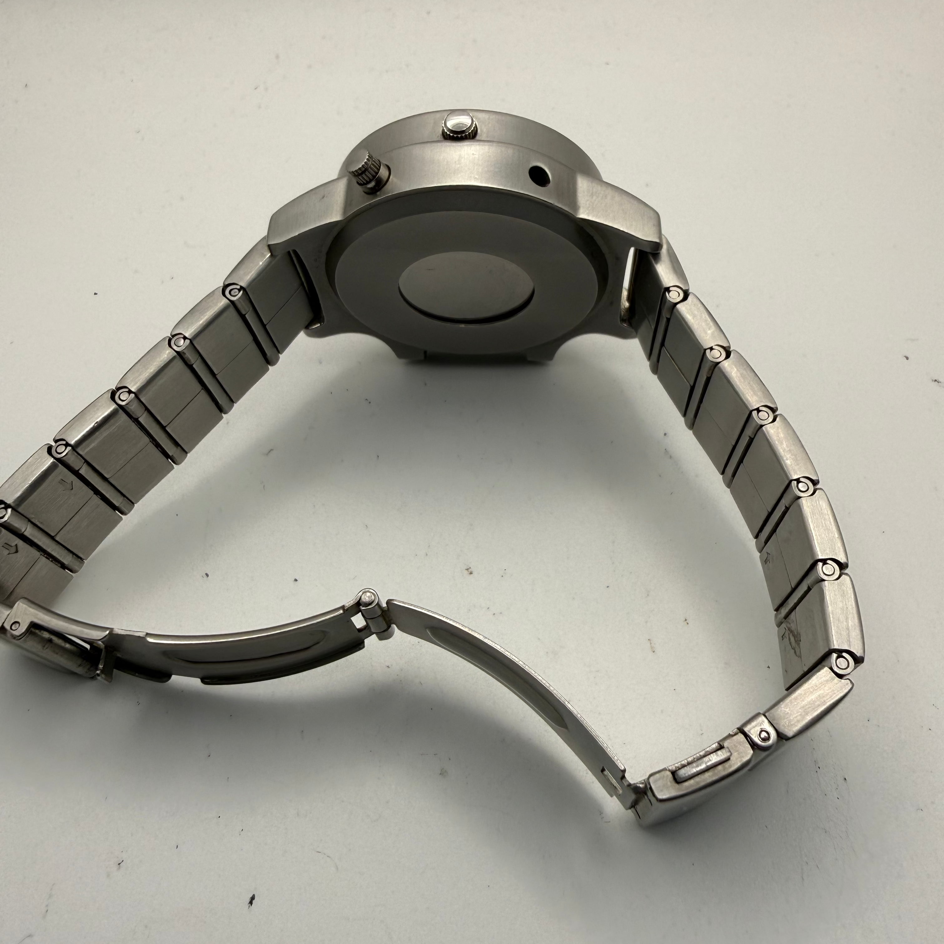 STORM Techno-Light Watch 43.5mm Stainless Steel Modular LED Light – Working – Read- £75.00