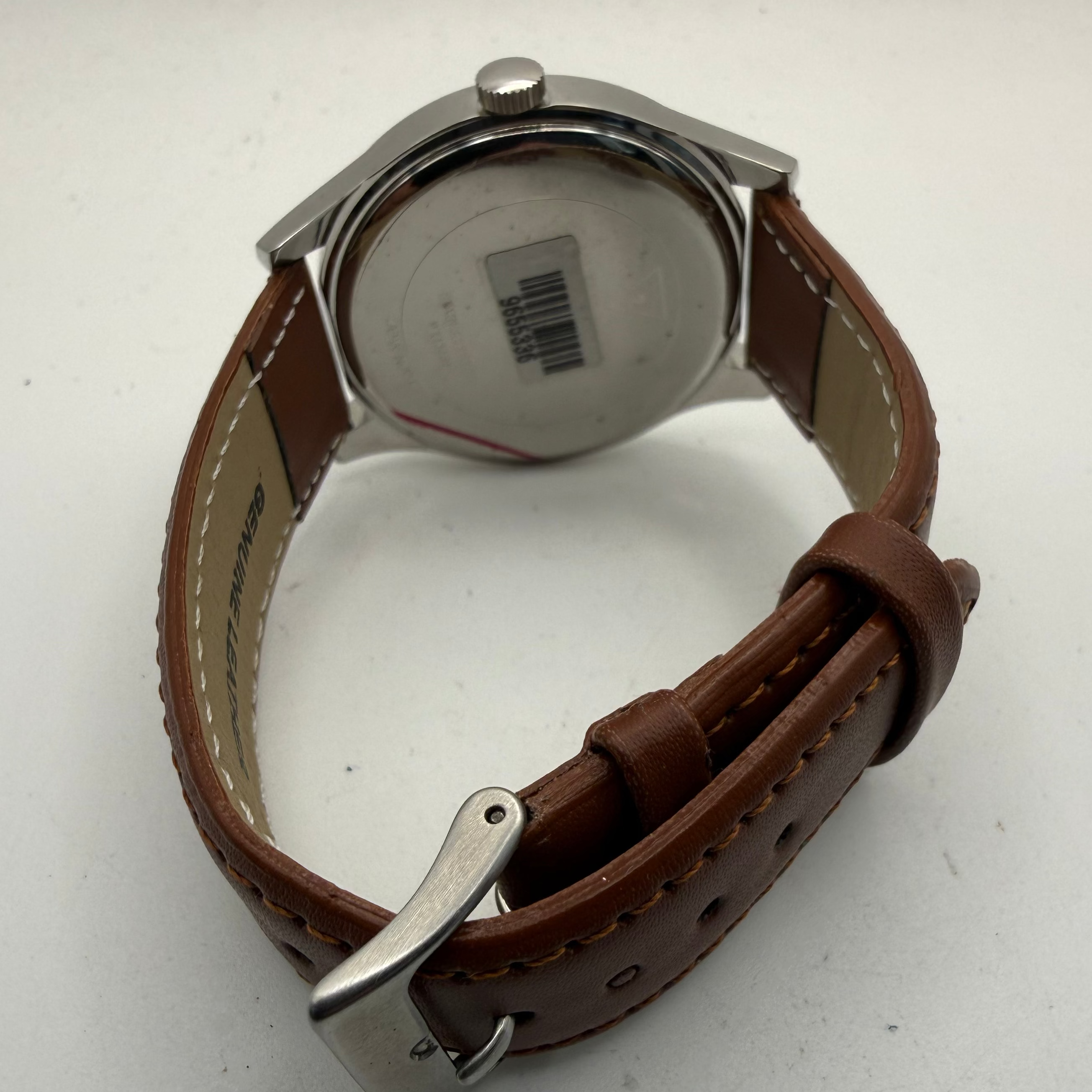 GUESS Classic Multi-Dial Watch – 42mm – New Leather Strap – Pre-Loved- £70.00