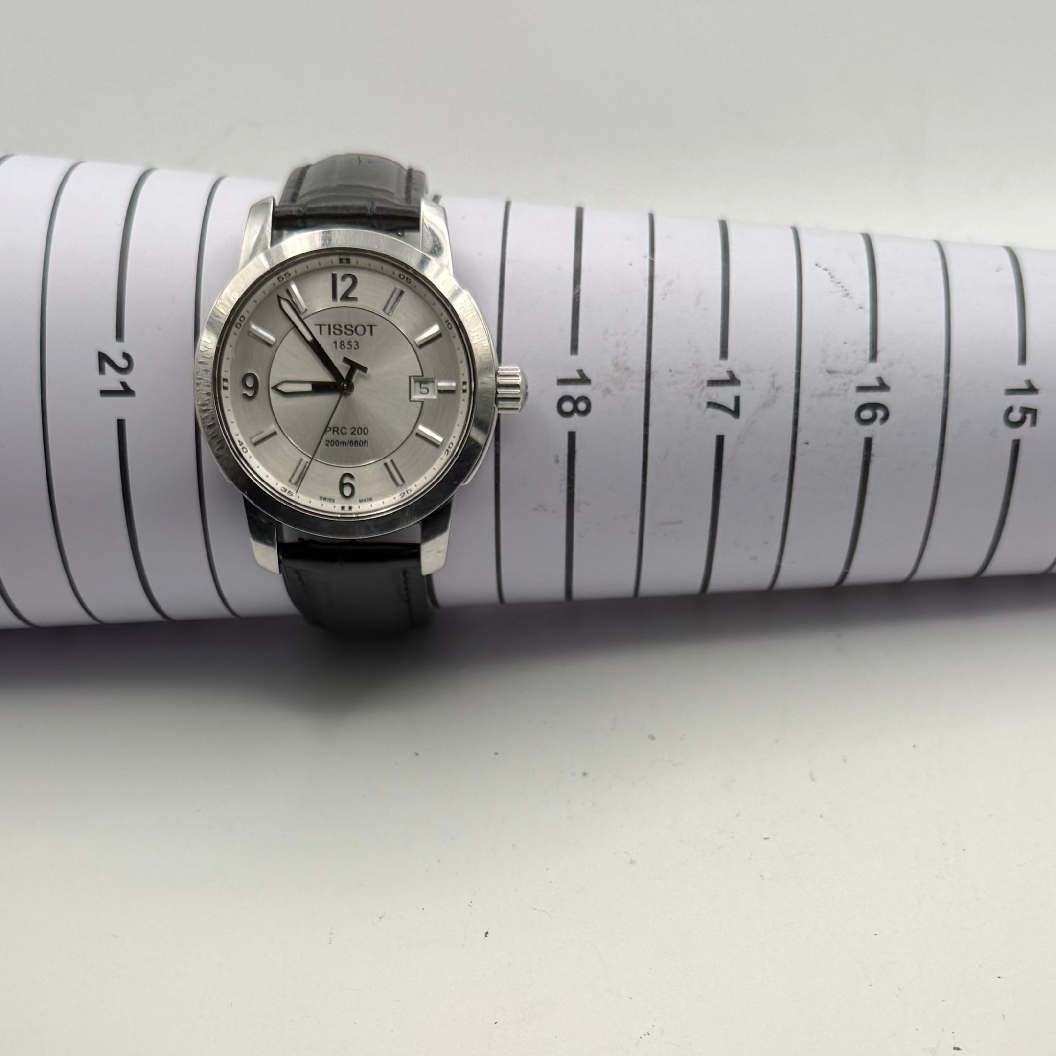 Tissot PRC 200 Silver Dial Quartz Watch 44mm- £190.00
