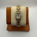 Citizen Eco-Drive Ladies Gold Tone Diamond Style Bracelet Watch 16mm 15cm FULLY TESTED AND WORKING- £40.00