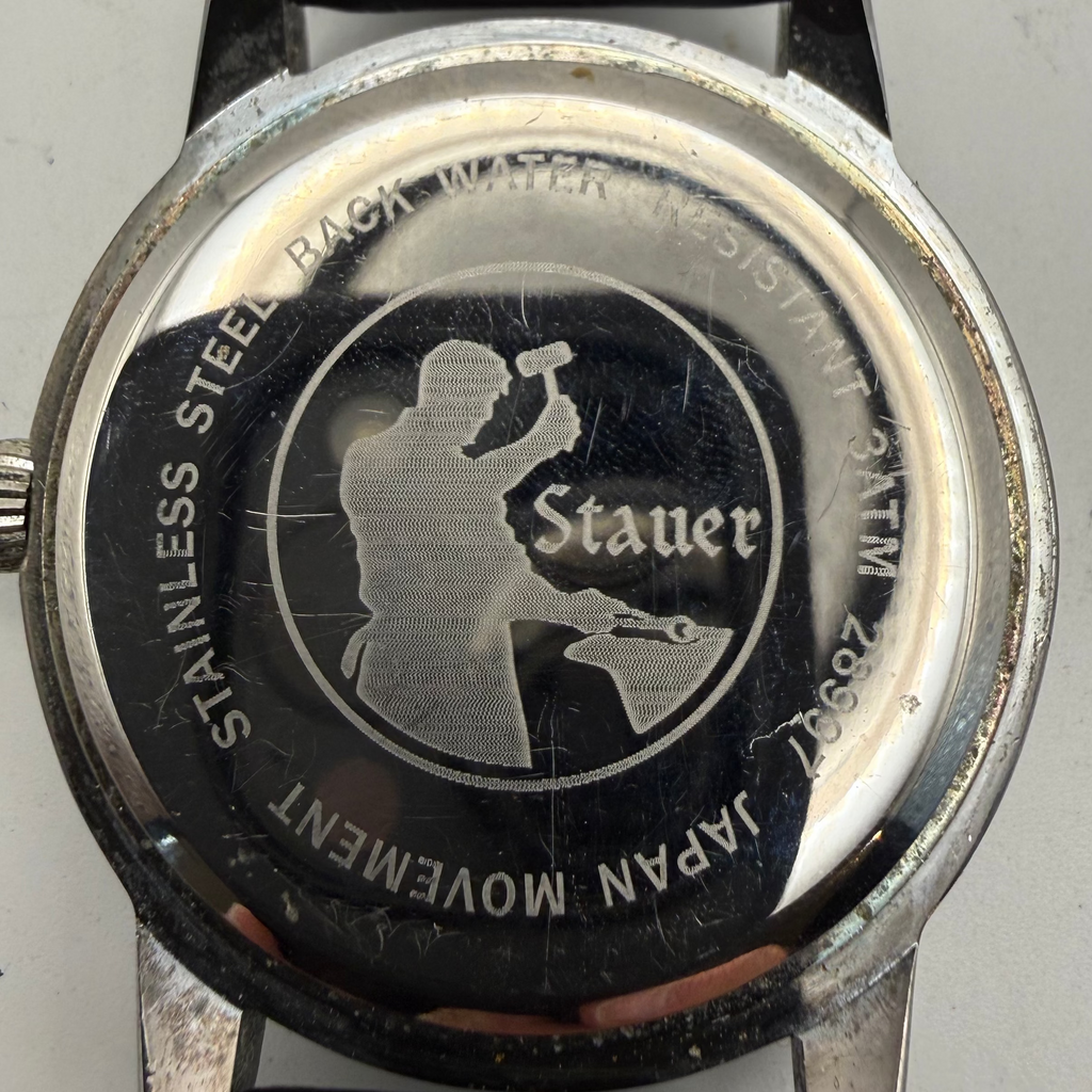 Stauer Classic Dress Watch Blue Dial Date – FULLY TESTED AND WORKING- £40.00