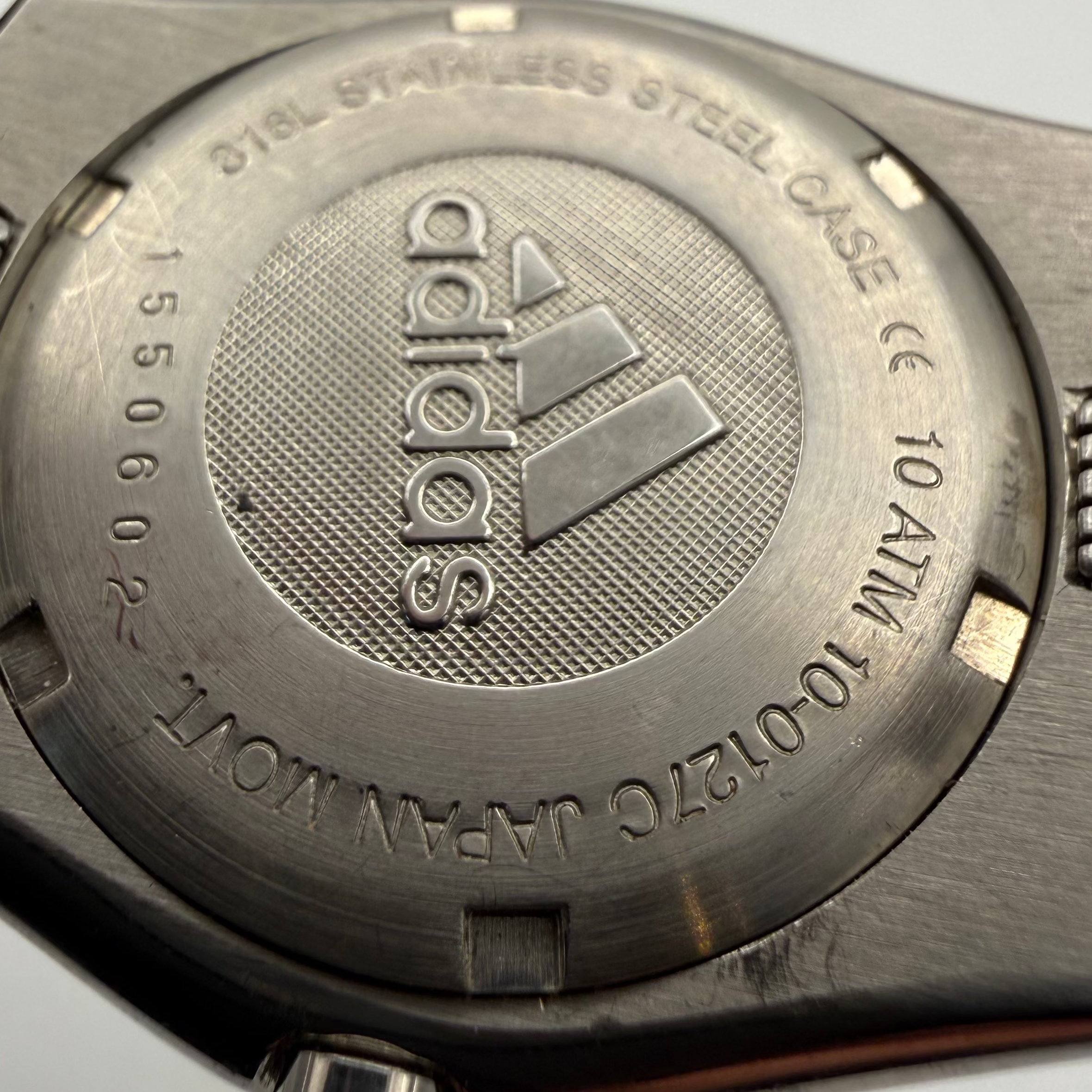 Adidas Stainless Steel Date Watch 10ATM – FULLY TESTED AND WORKING- £40.00