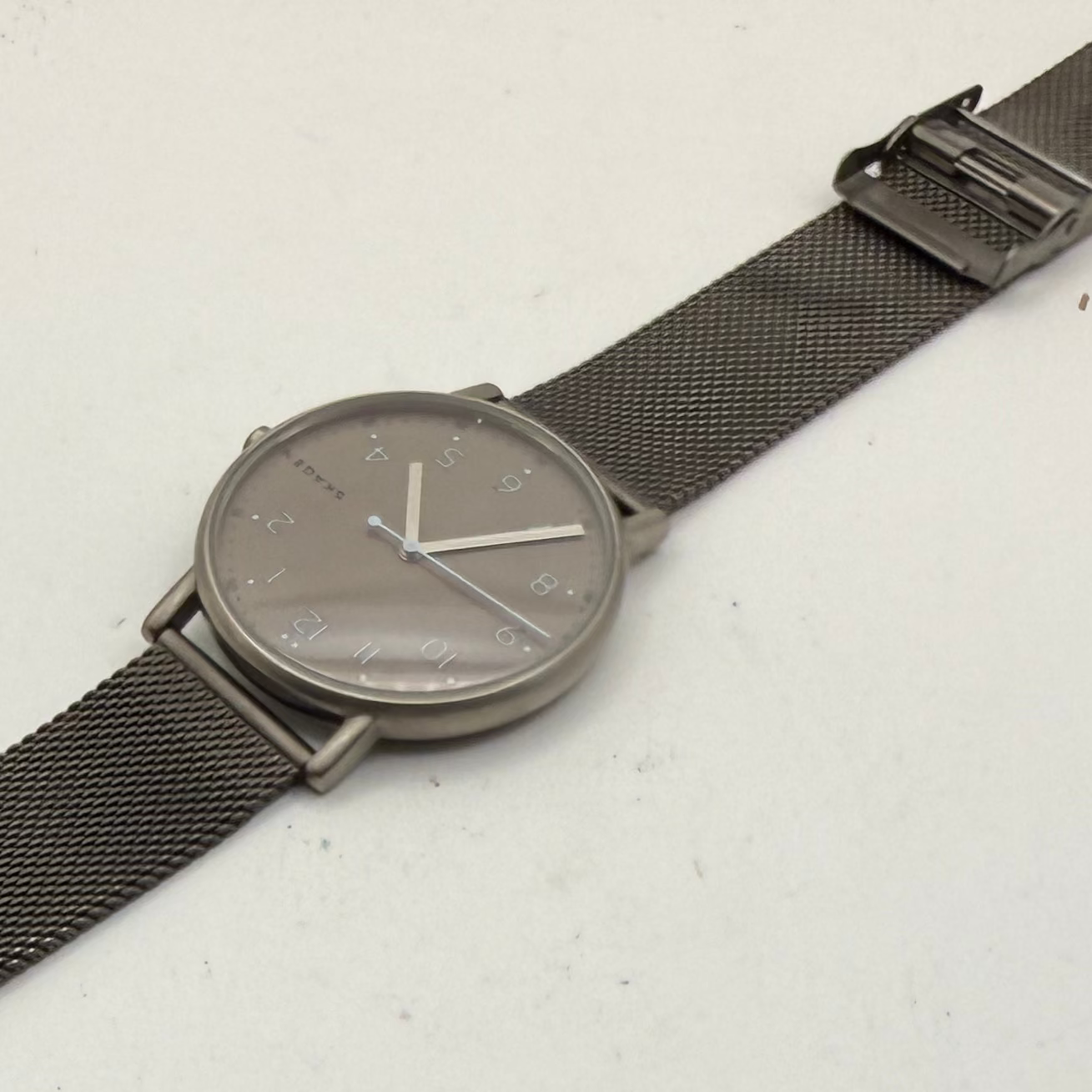 Skagen Signatur Titanium SKW6354 Grey Dial Mesh Watch 41.5mm – FULLY TESTED- £60.00
