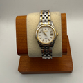 Seiko SQ50 Two Tone Ladies Bracelet Watch Date 27.5mm 15cm FULLY TESTED AND WORKING- £75.00