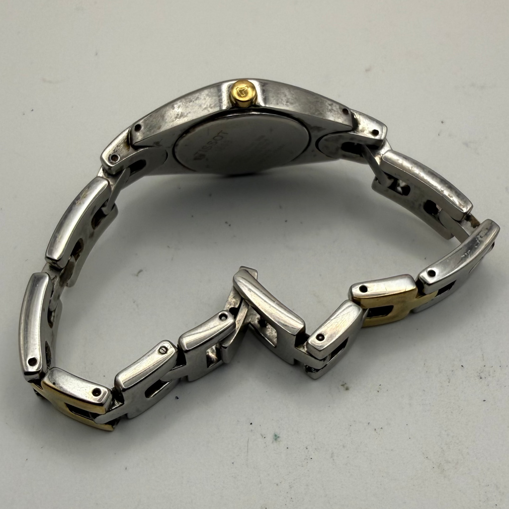 Tissot 1853 Ladies Mother Of Pearl Dial Bracelet Watch 25mm FULLY TESTED AND WORKING- £130.00