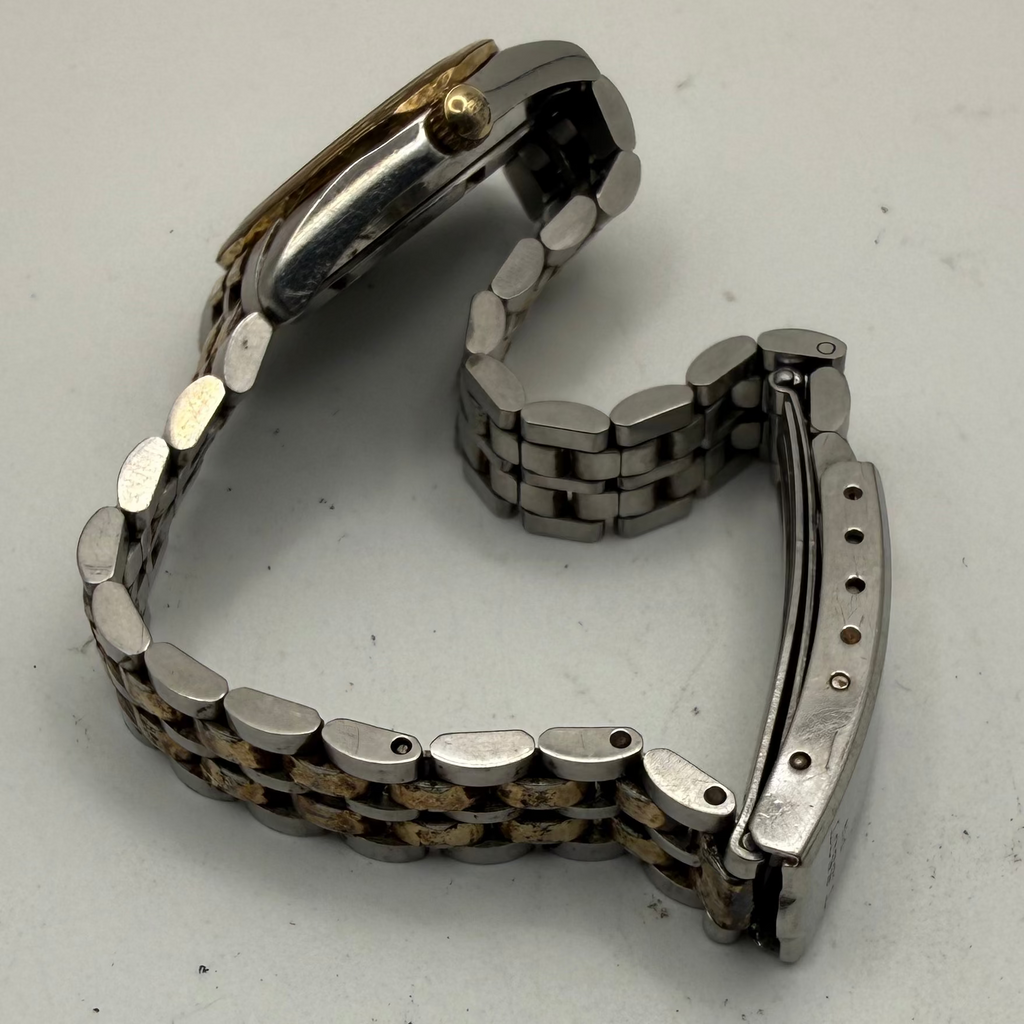 Tissot PR Ladies Two Tone Bracelet Watch 24mm FULLY TESTED AND WORKING- £90.00