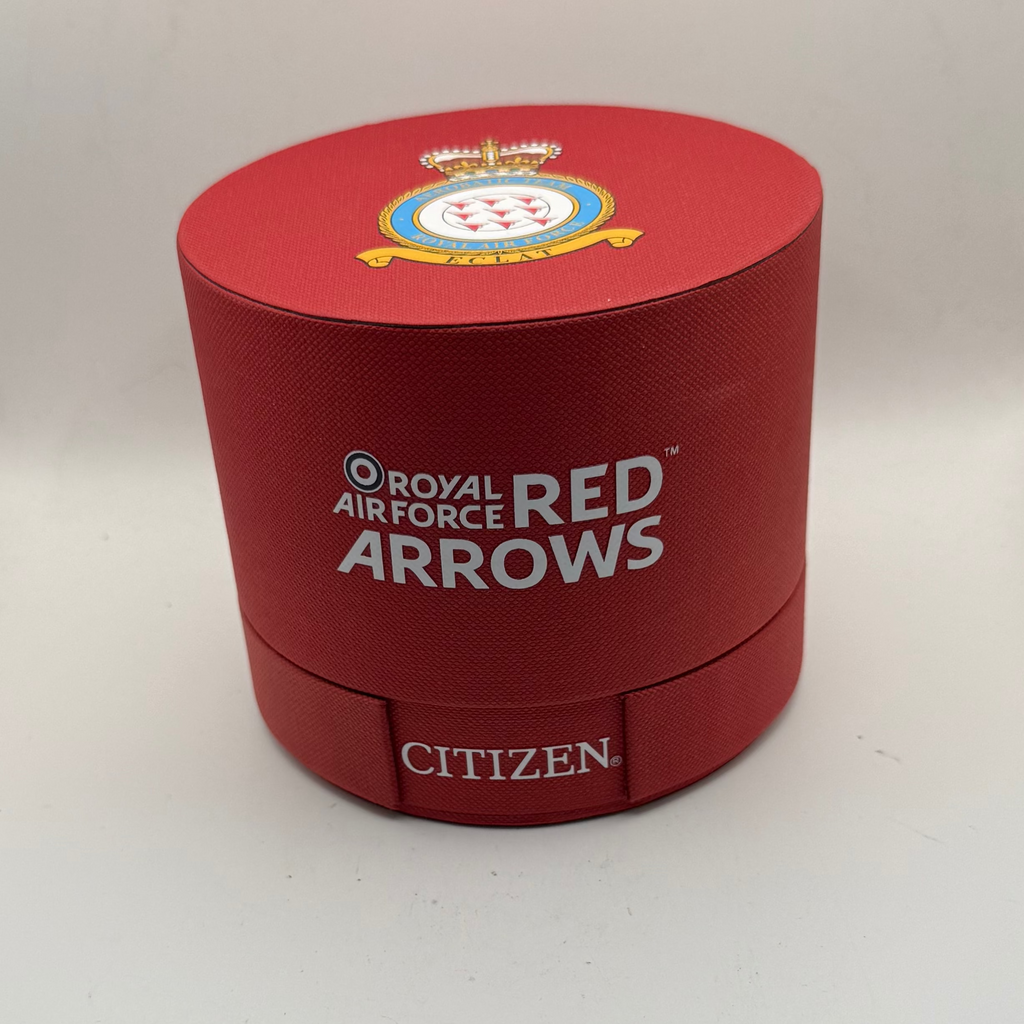 Citizen Eco-Drive Royal Air Force Red Arrows World Time Chronograph WR100 Full Set- £300.00