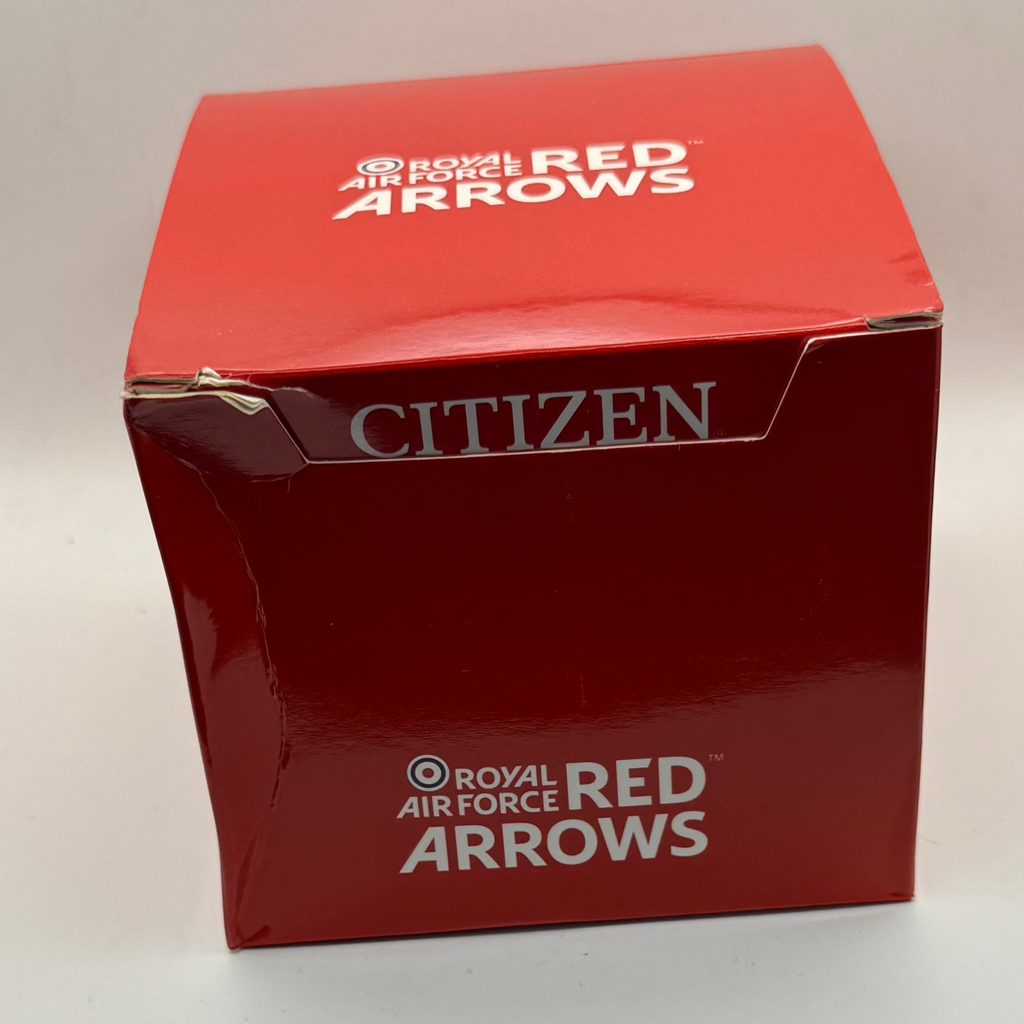 Citizen Eco-Drive Royal Air Force Red Arrows World Time Chronograph WR100 Full Set- £300.00