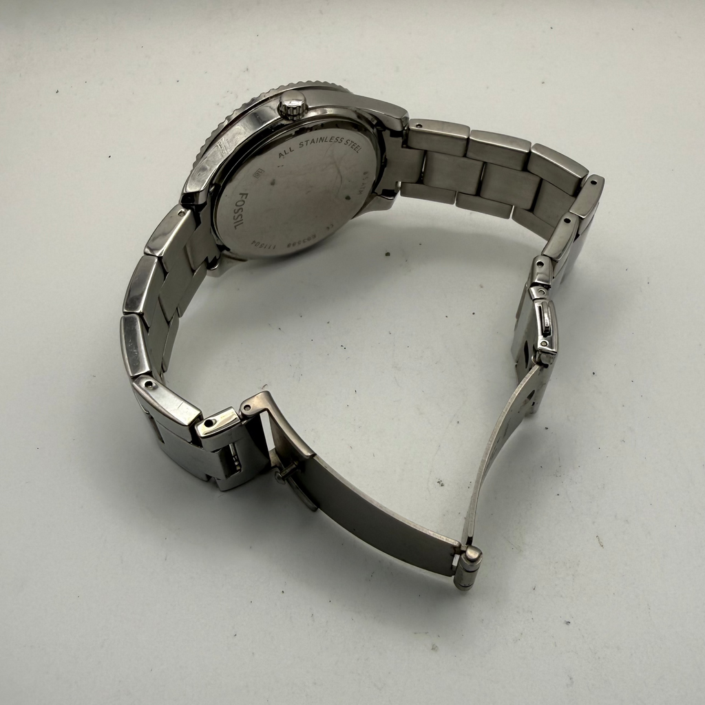 Fossil Ladies Crystal Bezel Multifunction Watch (Fully Tested and Working)- £40.00