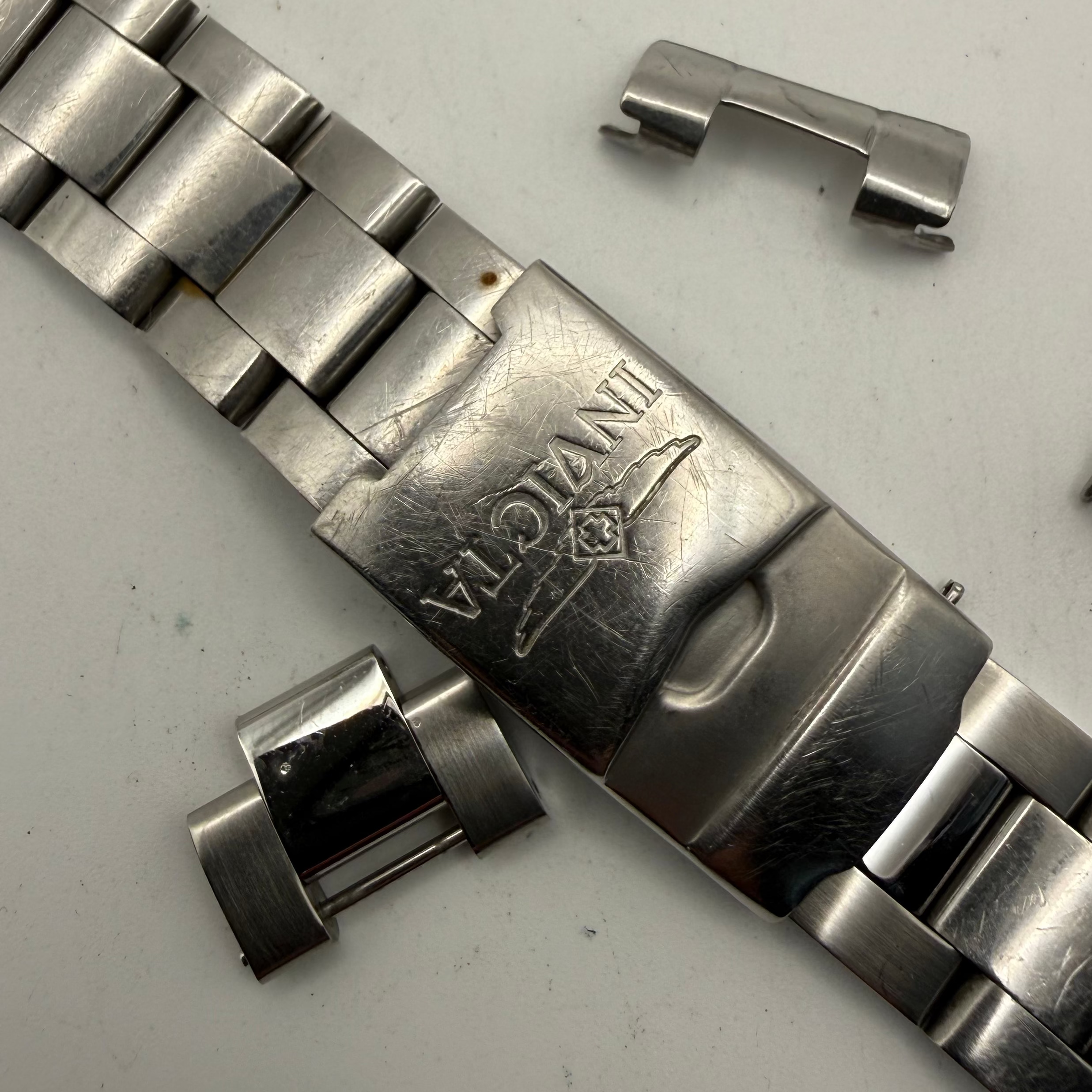 Invicta Original 20mm Stainless Steel Watch Bracelet Strap Link Set (Pre-Loved)- £15.00