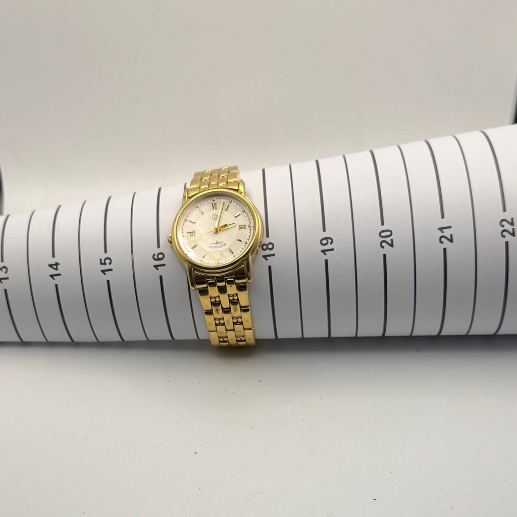 Rotary Anniversary Gold Tone Watch (Fully Tested and Working)- £60.00
