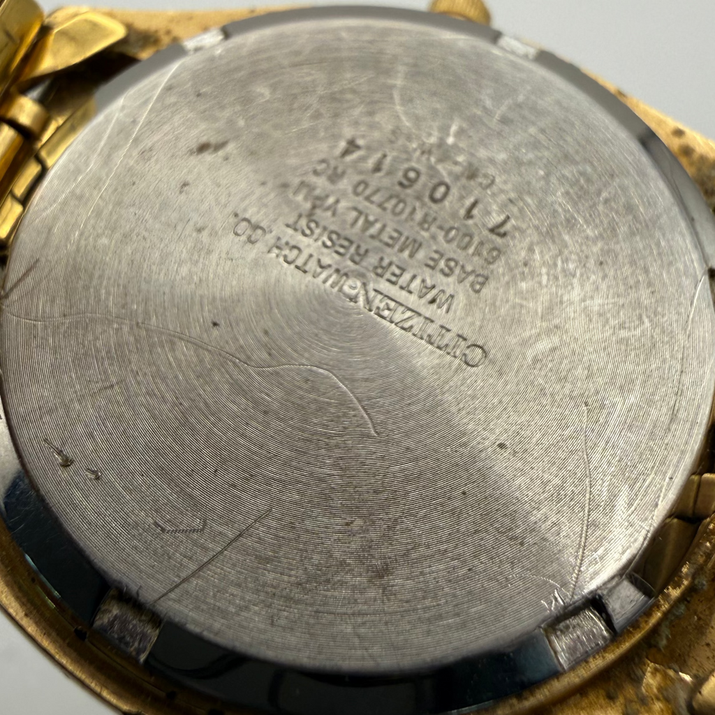 Citizen Quartz Day-Date Gold Tone Watch (Fully Tested and Working)- £75.00