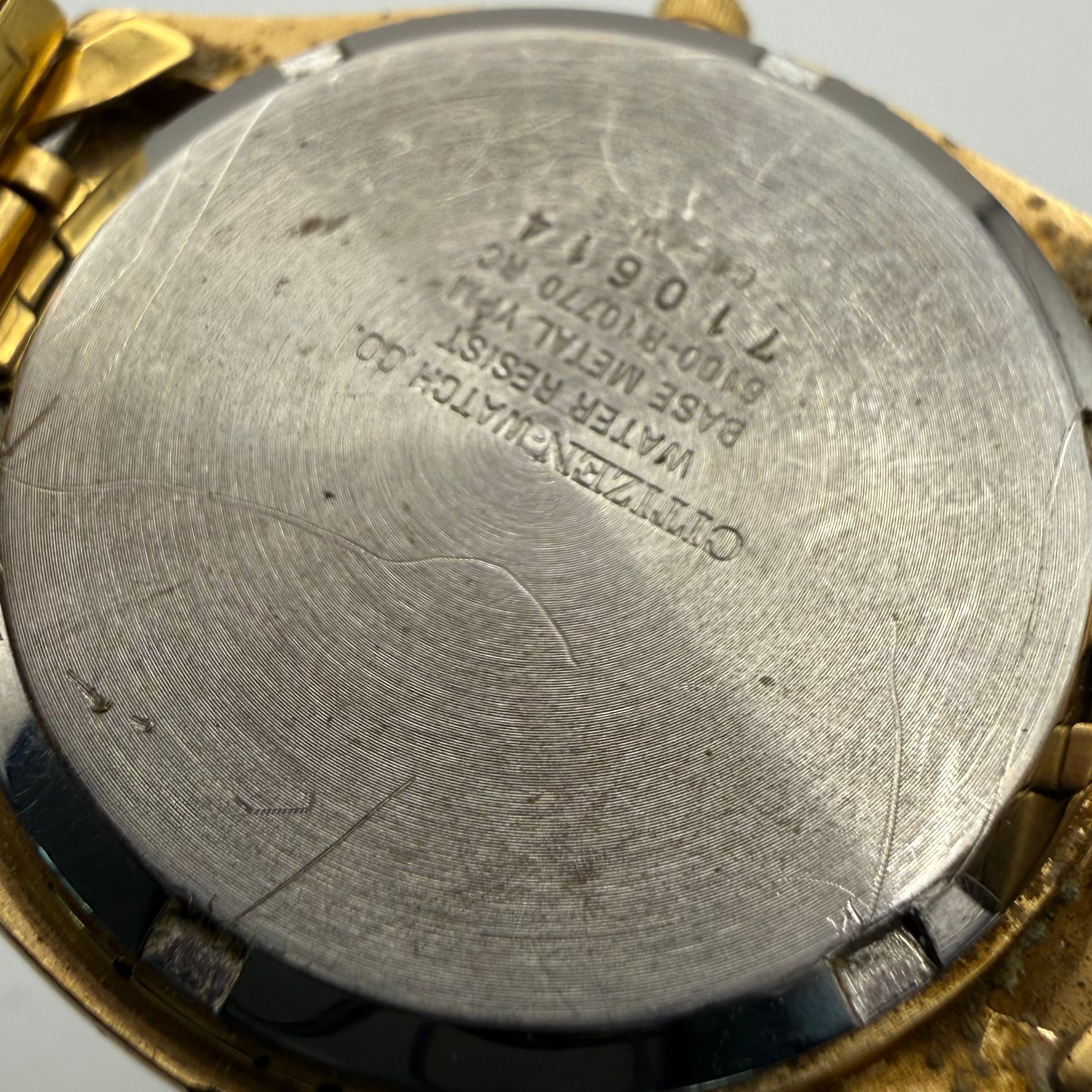 Citizen Quartz Day-Date Gold Tone Watch (Fully Tested and Working)- £75.00