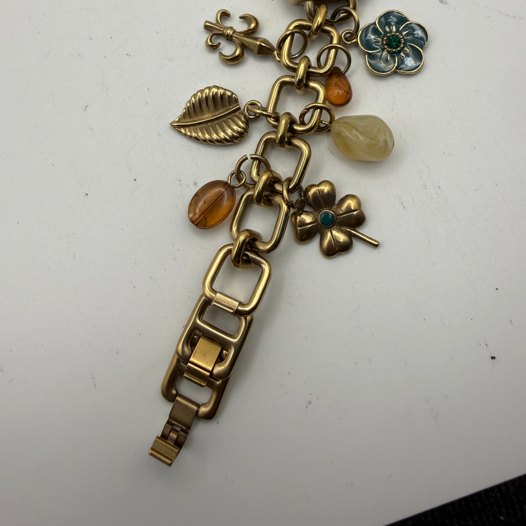 Fossil Ladies Charm Bracelet Watch (Fully Tested and Working)- £40.00