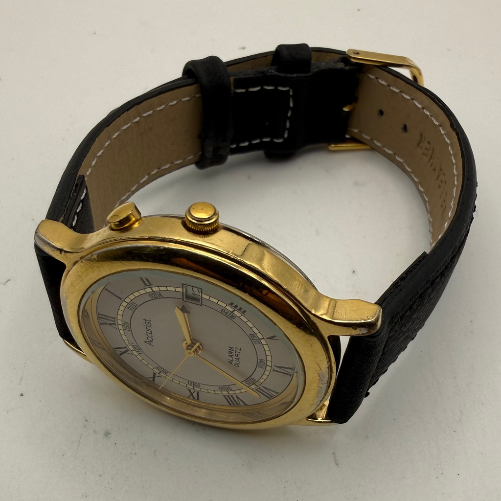 Accurist Alarm Quartz Vintage Dress Watch (Fully Tested and Working)- £50.00