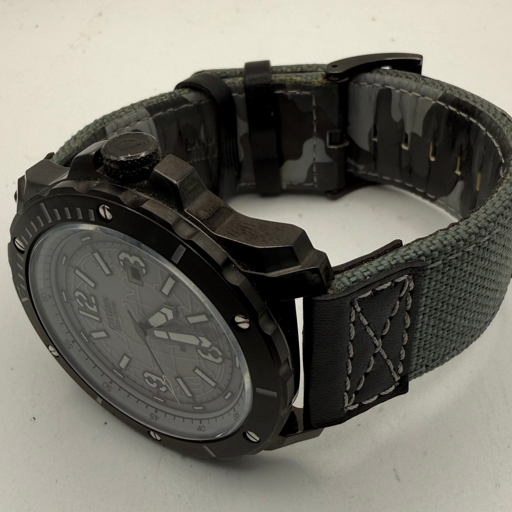 Citizen Eco-Drive GN-4W-S “World Map” Oversize – Full Set – 50mm- £180.00